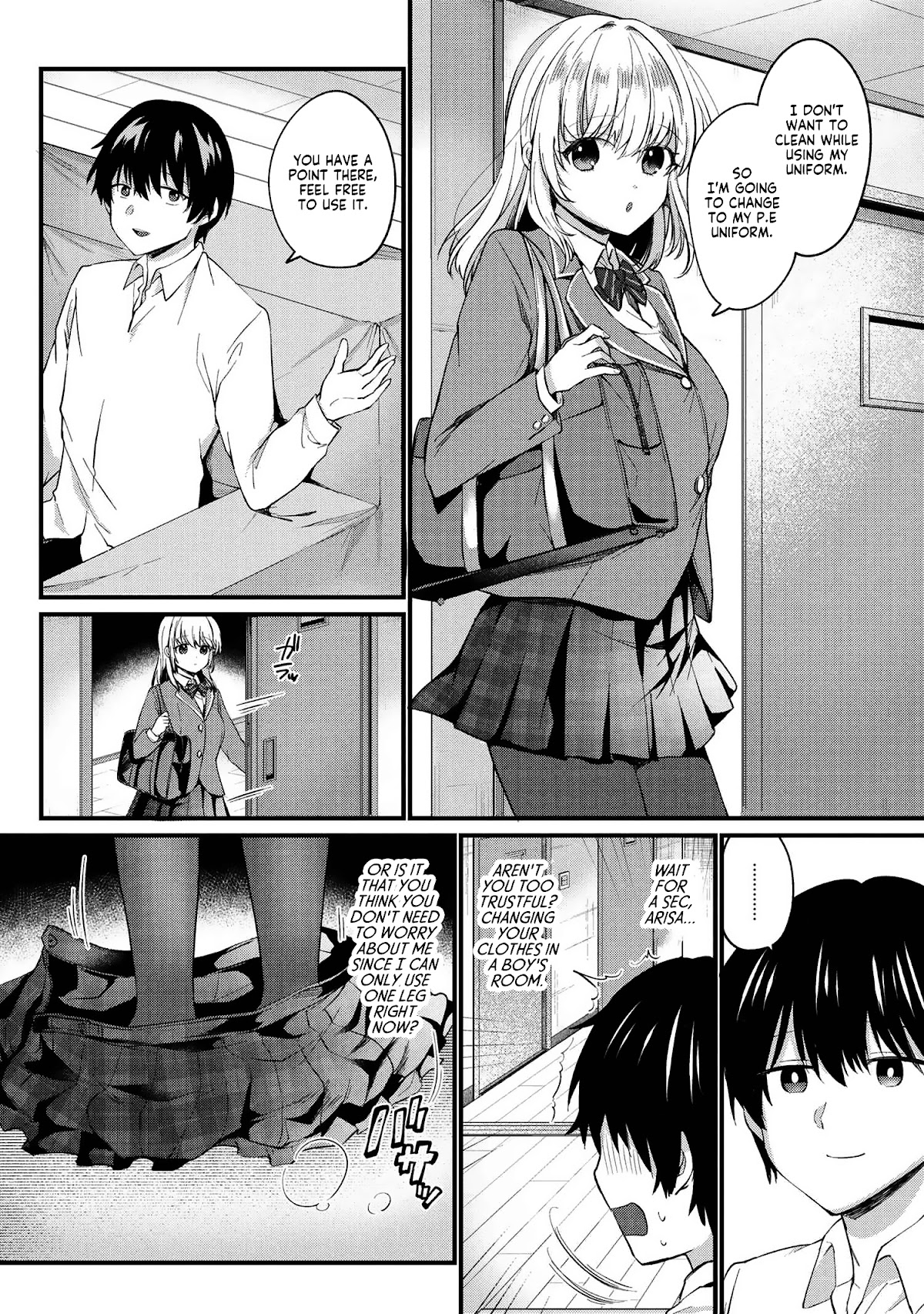 About that time I didn't want to have a matchmaking interview, so I set some impossible conditions and then my classmate showed up chapter 3 page 3