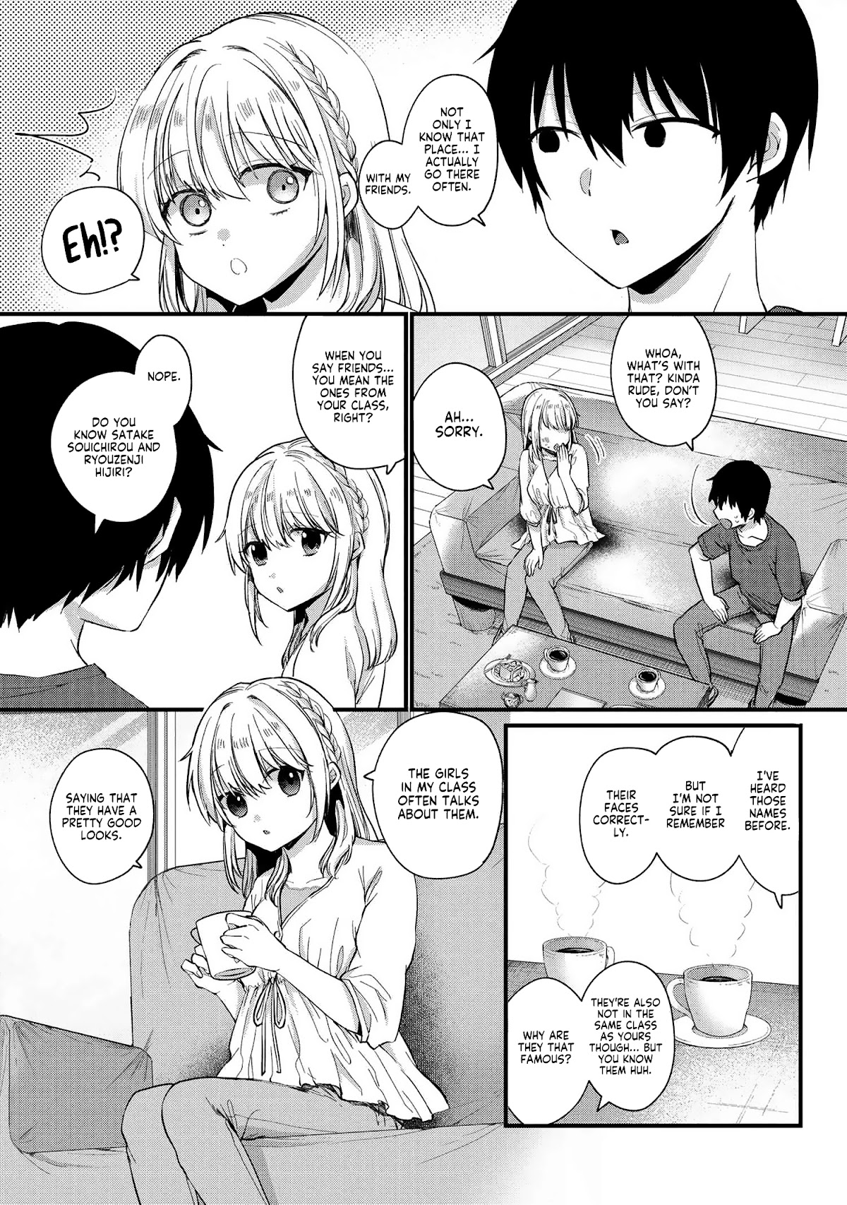 About that time I didn't want to have a matchmaking interview, so I set some impossible conditions and then my classmate showed up chapter 3 page 31