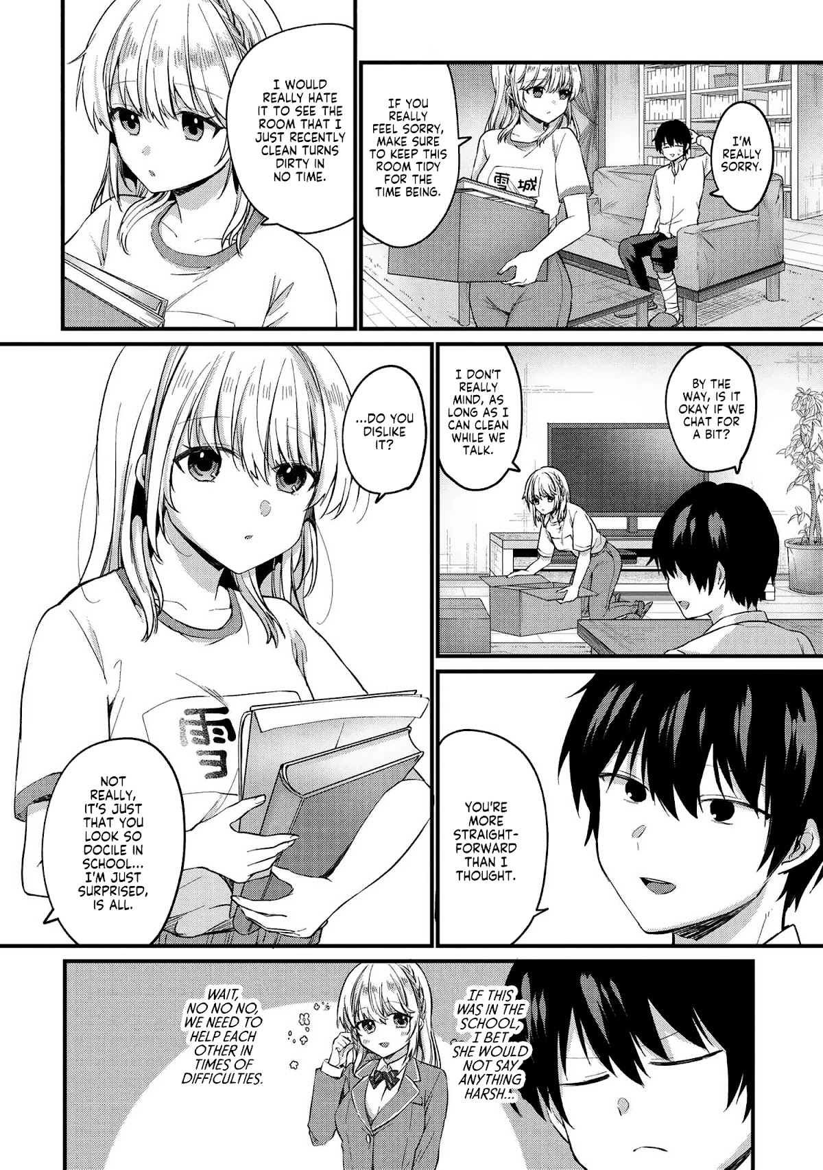 About that time I didn't want to have a matchmaking interview, so I set some impossible conditions and then my classmate showed up chapter 3 page 5