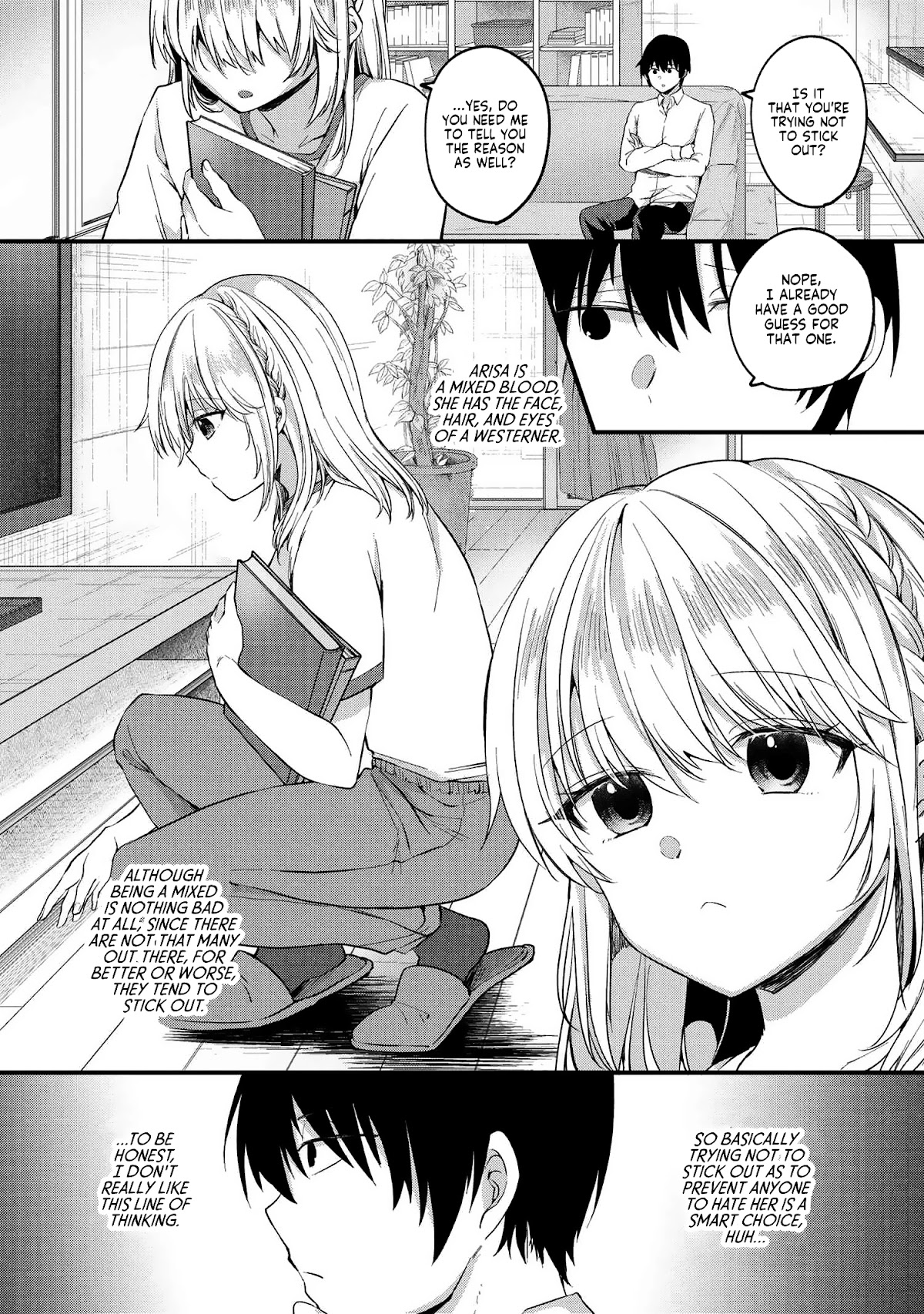 About that time I didn't want to have a matchmaking interview, so I set some impossible conditions and then my classmate showed up chapter 3 page 6