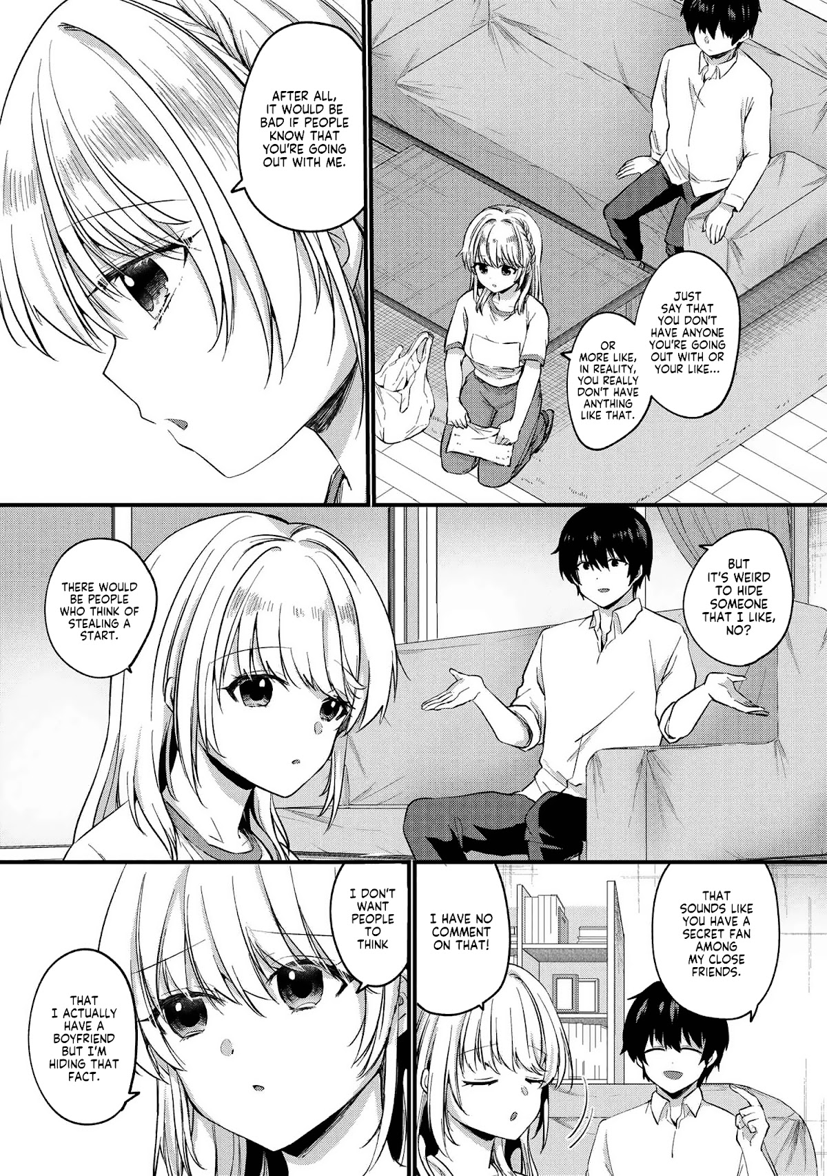 About that time I didn't want to have a matchmaking interview, so I set some impossible conditions and then my classmate showed up chapter 3 page 9