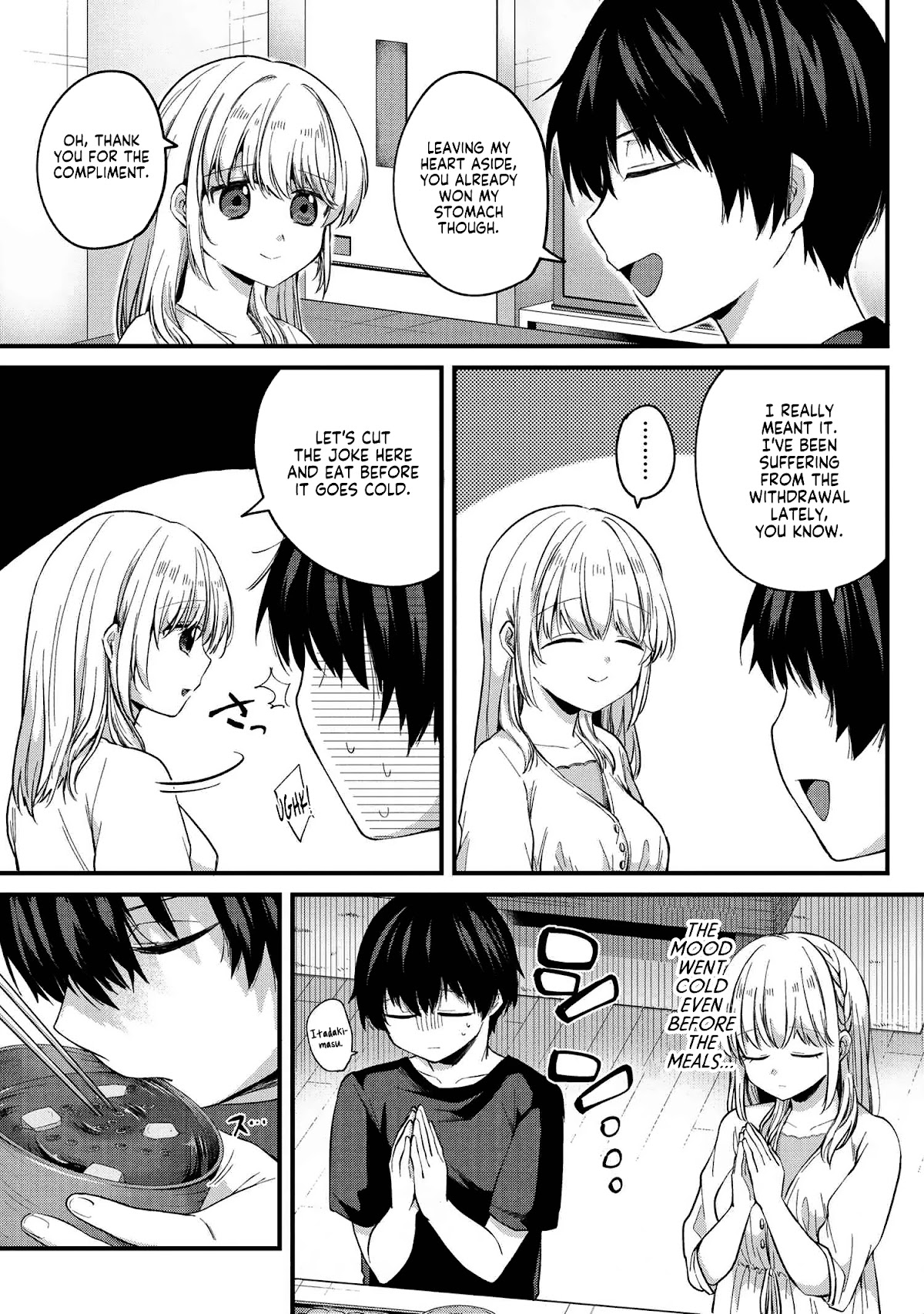 About that time I didn't want to have a matchmaking interview, so I set some impossible conditions and then my classmate showed up chapter 4 page 10