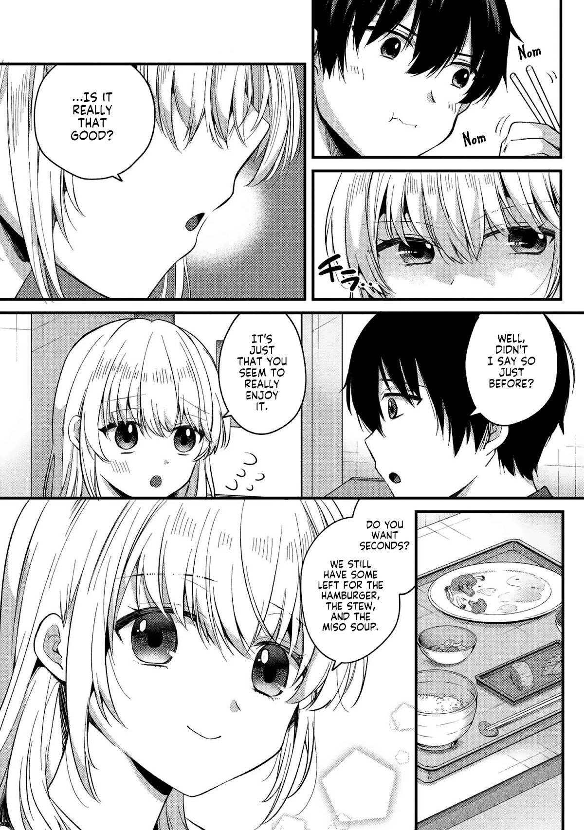 About that time I didn't want to have a matchmaking interview, so I set some impossible conditions and then my classmate showed up chapter 4 page 12