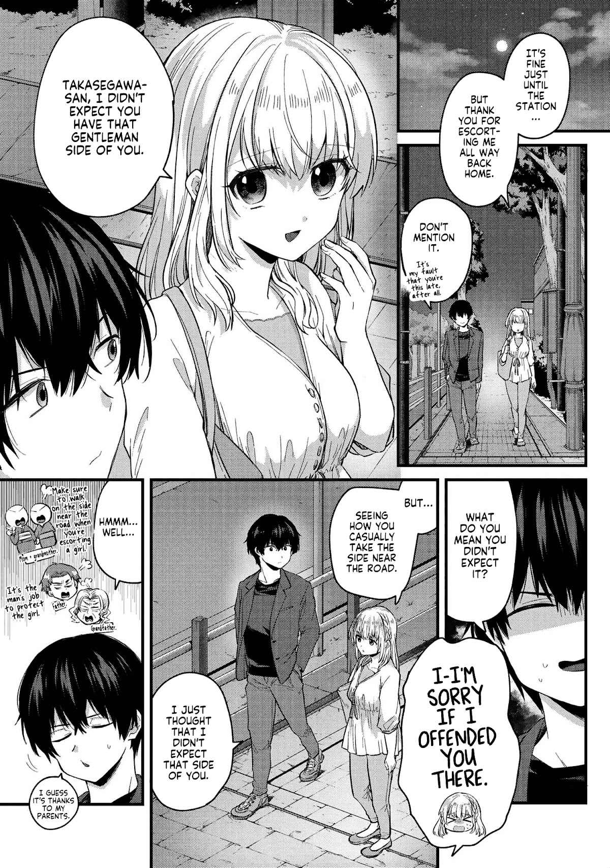 About that time I didn't want to have a matchmaking interview, so I set some impossible conditions and then my classmate showed up chapter 4 page 14