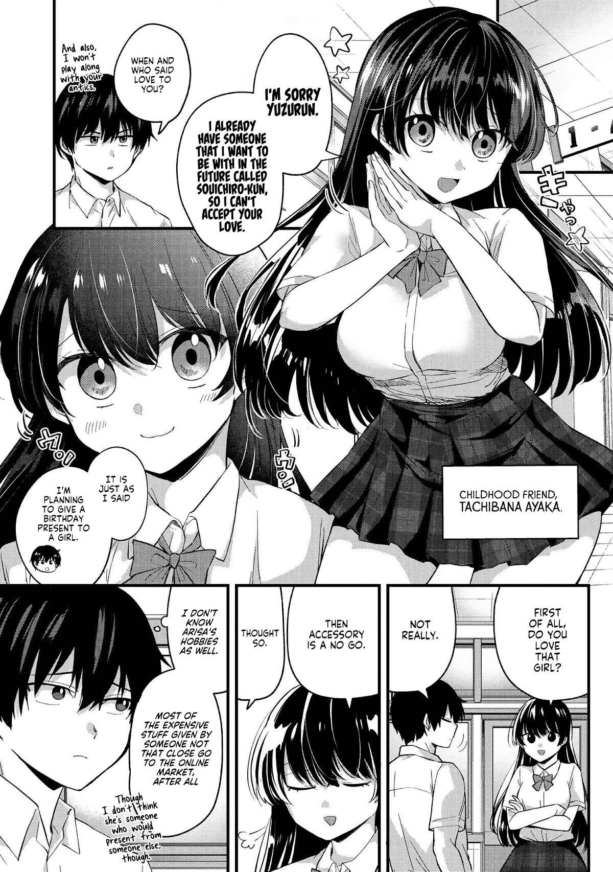 About that time I didn't want to have a matchmaking interview, so I set some impossible conditions and then my classmate showed up chapter 4 page 26