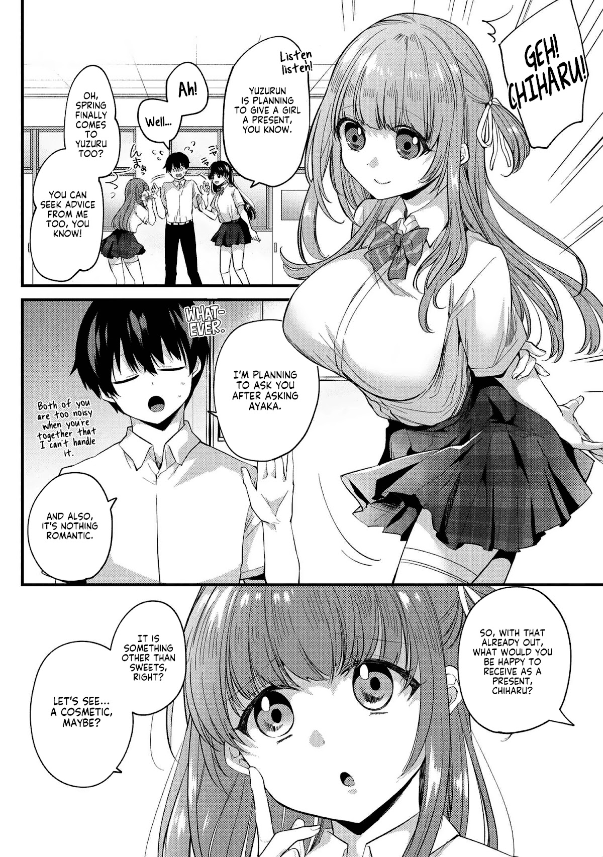 About that time I didn't want to have a matchmaking interview, so I set some impossible conditions and then my classmate showed up chapter 4 page 29