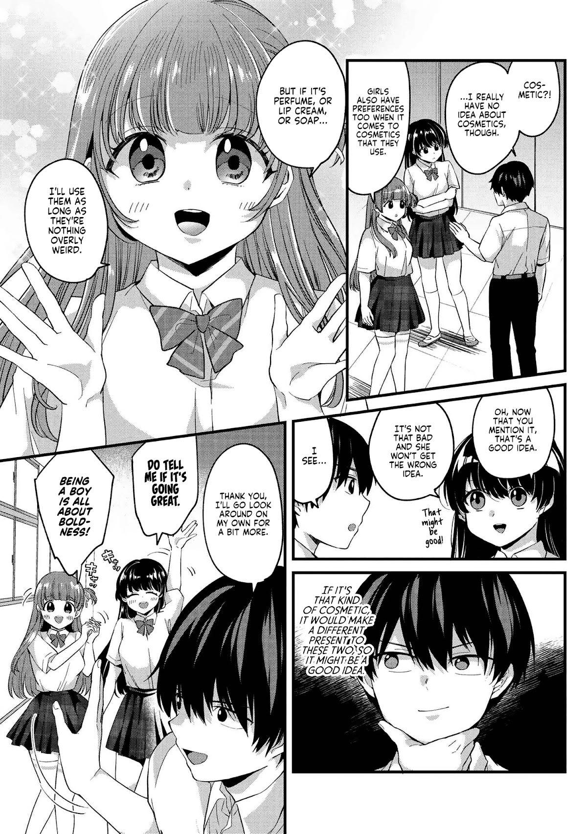 About that time I didn't want to have a matchmaking interview, so I set some impossible conditions and then my classmate showed up chapter 4 page 30