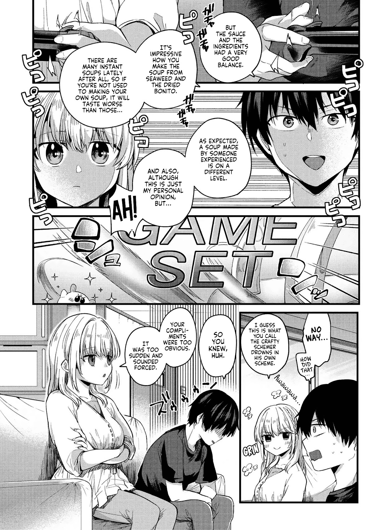 About that time I didn't want to have a matchmaking interview, so I set some impossible conditions and then my classmate showed up chapter 4 page 4