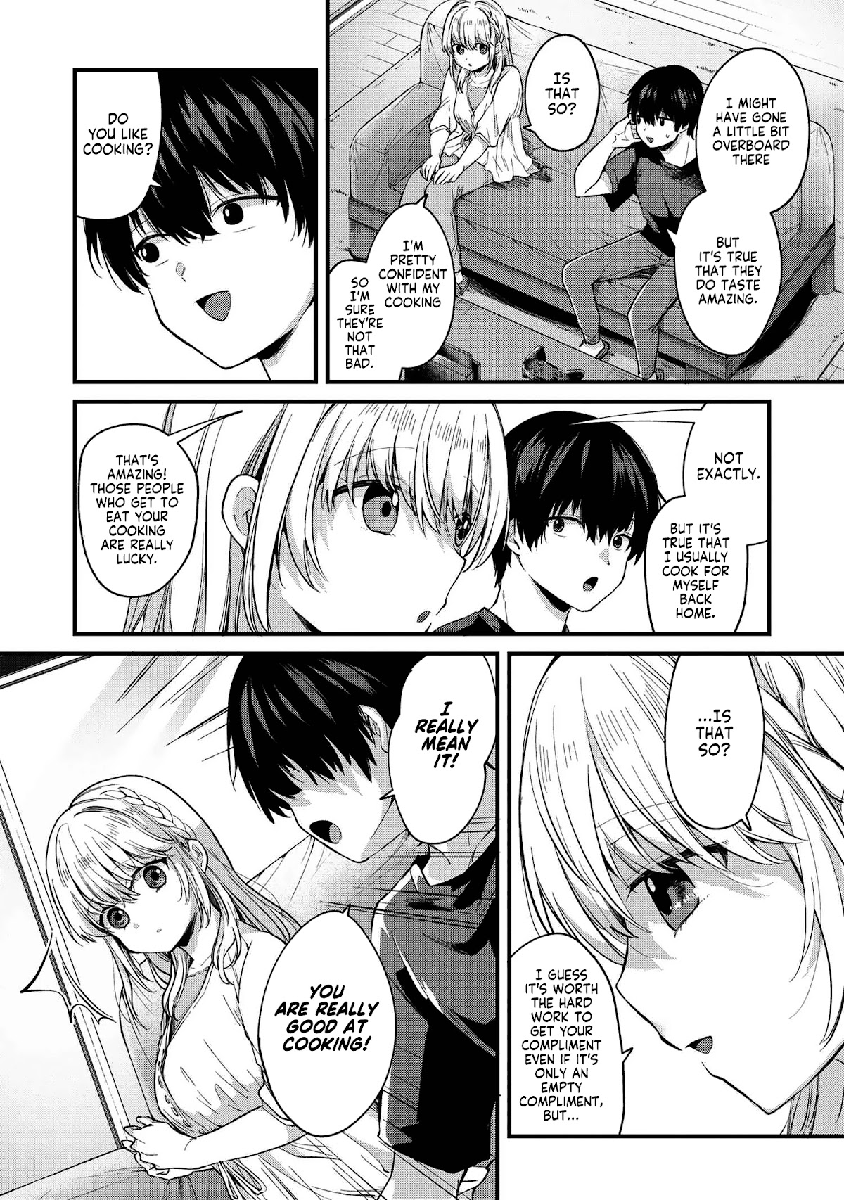 About that time I didn't want to have a matchmaking interview, so I set some impossible conditions and then my classmate showed up chapter 4 page 5