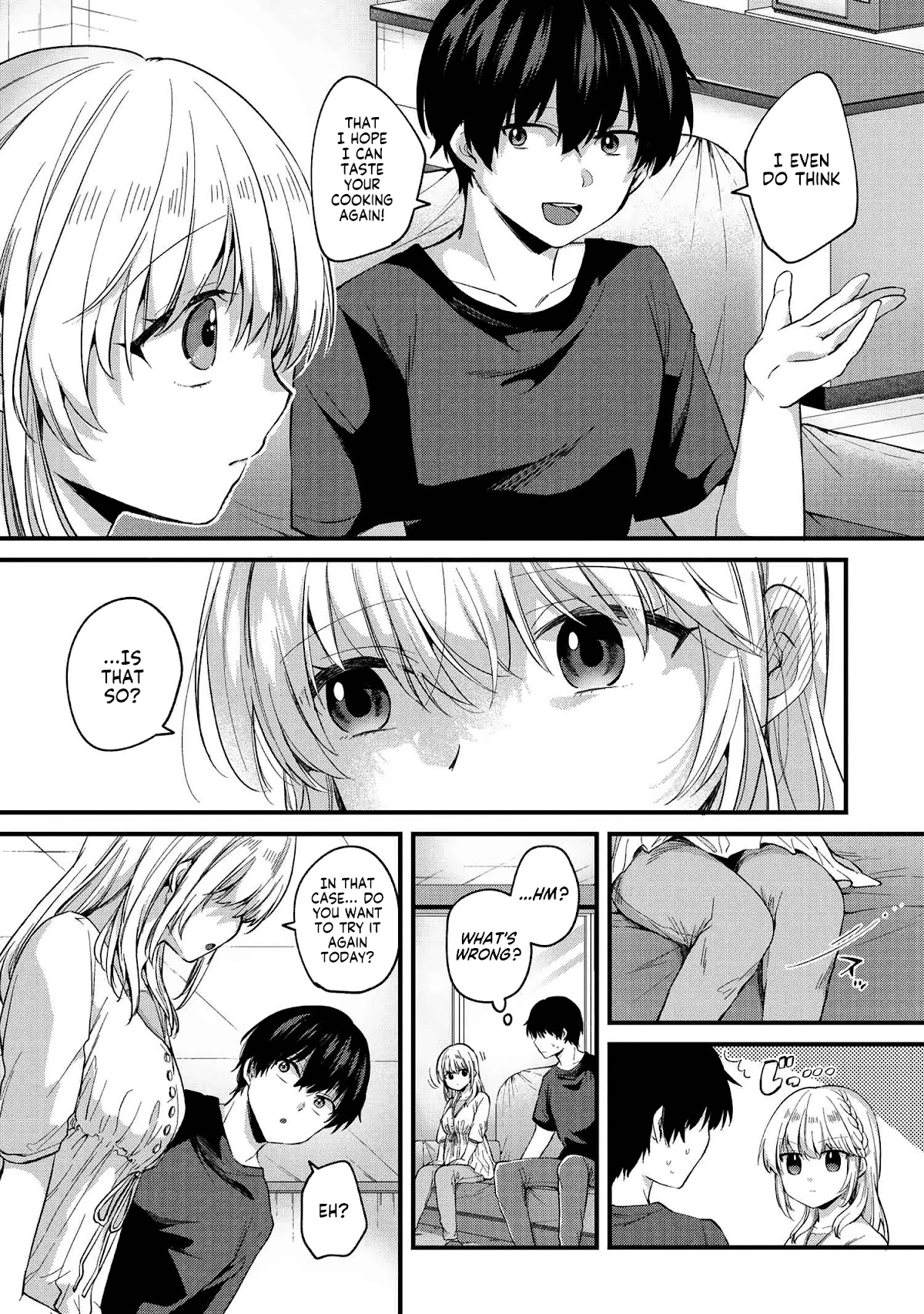 About that time I didn't want to have a matchmaking interview, so I set some impossible conditions and then my classmate showed up chapter 4 page 6