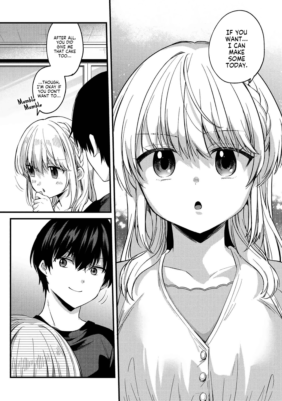 About that time I didn't want to have a matchmaking interview, so I set some impossible conditions and then my classmate showed up chapter 4 page 7