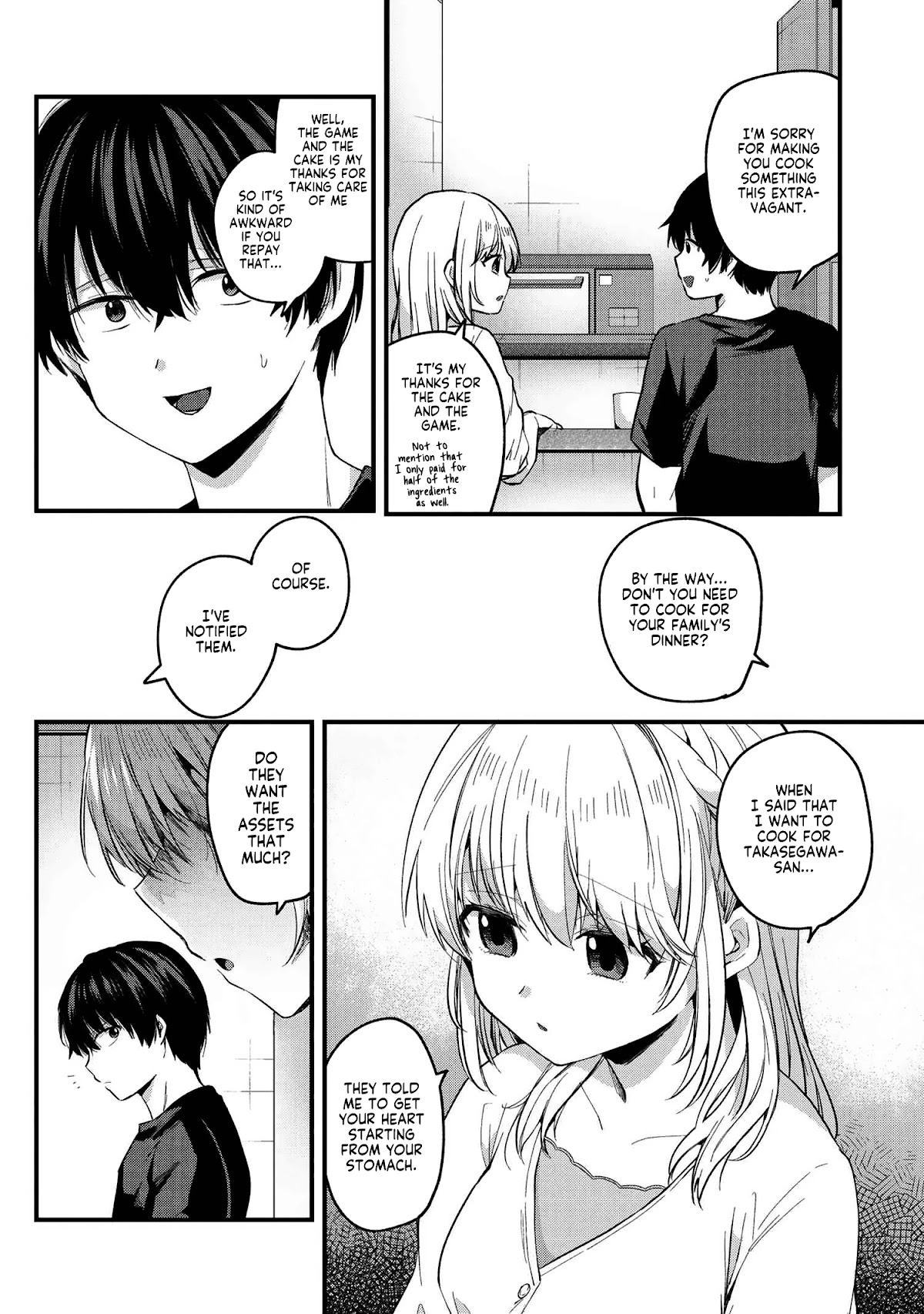 About that time I didn't want to have a matchmaking interview, so I set some impossible conditions and then my classmate showed up chapter 4 page 9