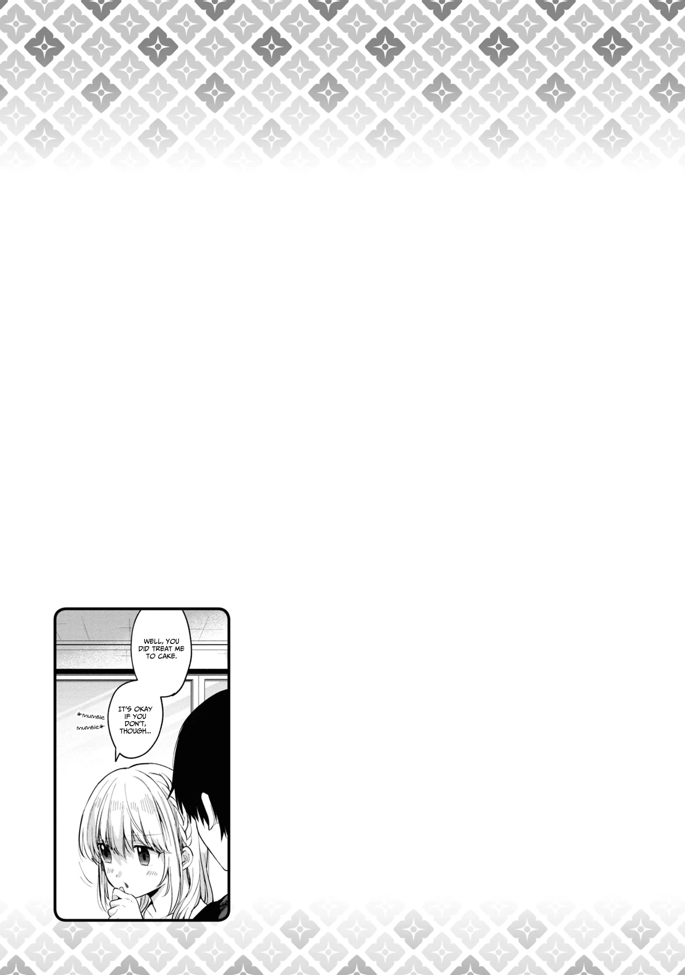 About that time I didn't want to have a matchmaking interview, so I set some impossible conditions and then my classmate showed up chapter 5.5 page 7