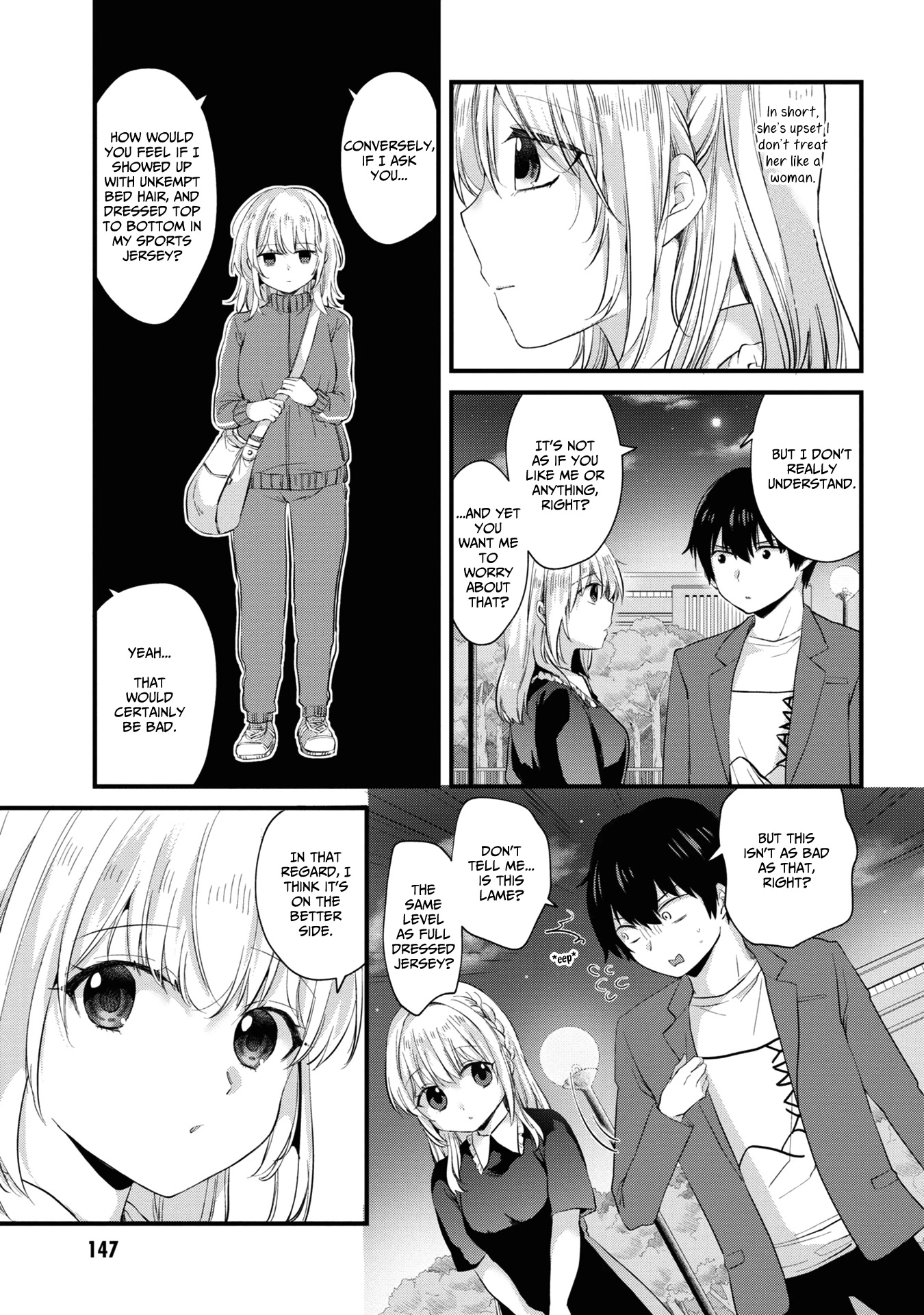 About that time I didn't want to have a matchmaking interview, so I set some impossible conditions and then my classmate showed up chapter 5 page 13