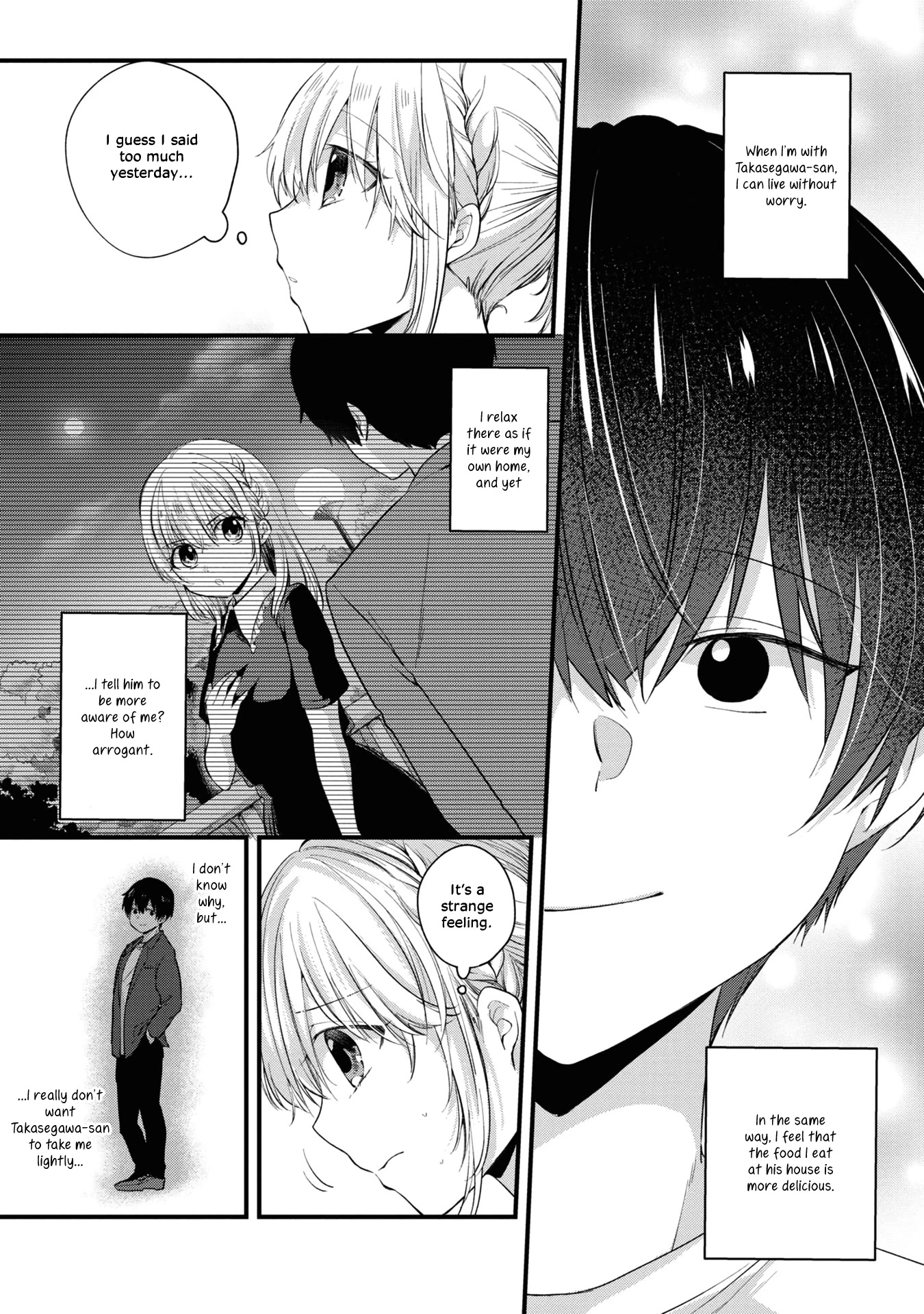 About that time I didn't want to have a matchmaking interview, so I set some impossible conditions and then my classmate showed up chapter 5 page 22