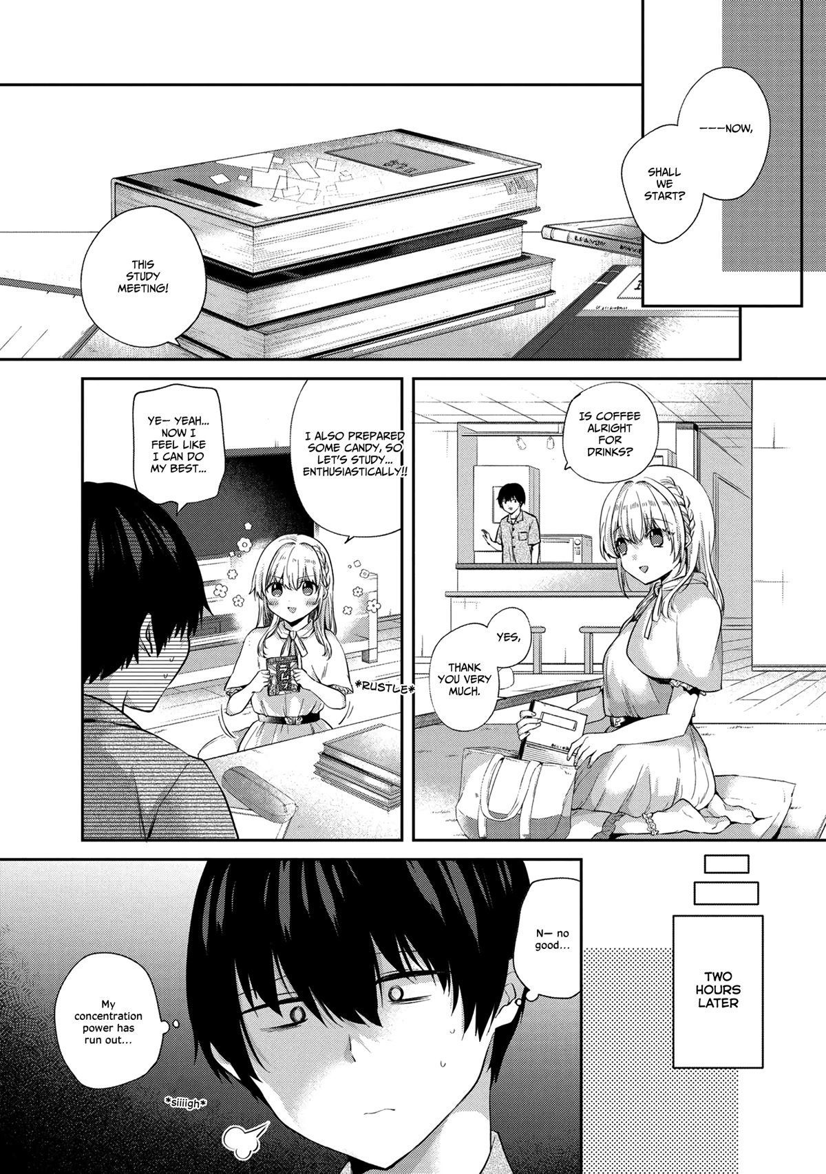 About that time I didn't want to have a matchmaking interview, so I set some impossible conditions and then my classmate showed up chapter 6.1 page 7