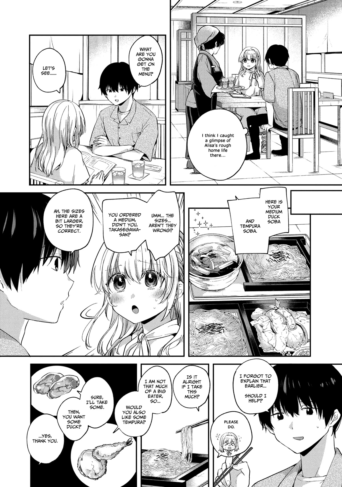 About that time I didn't want to have a matchmaking interview, so I set some impossible conditions and then my classmate showed up chapter 6.2 page 2