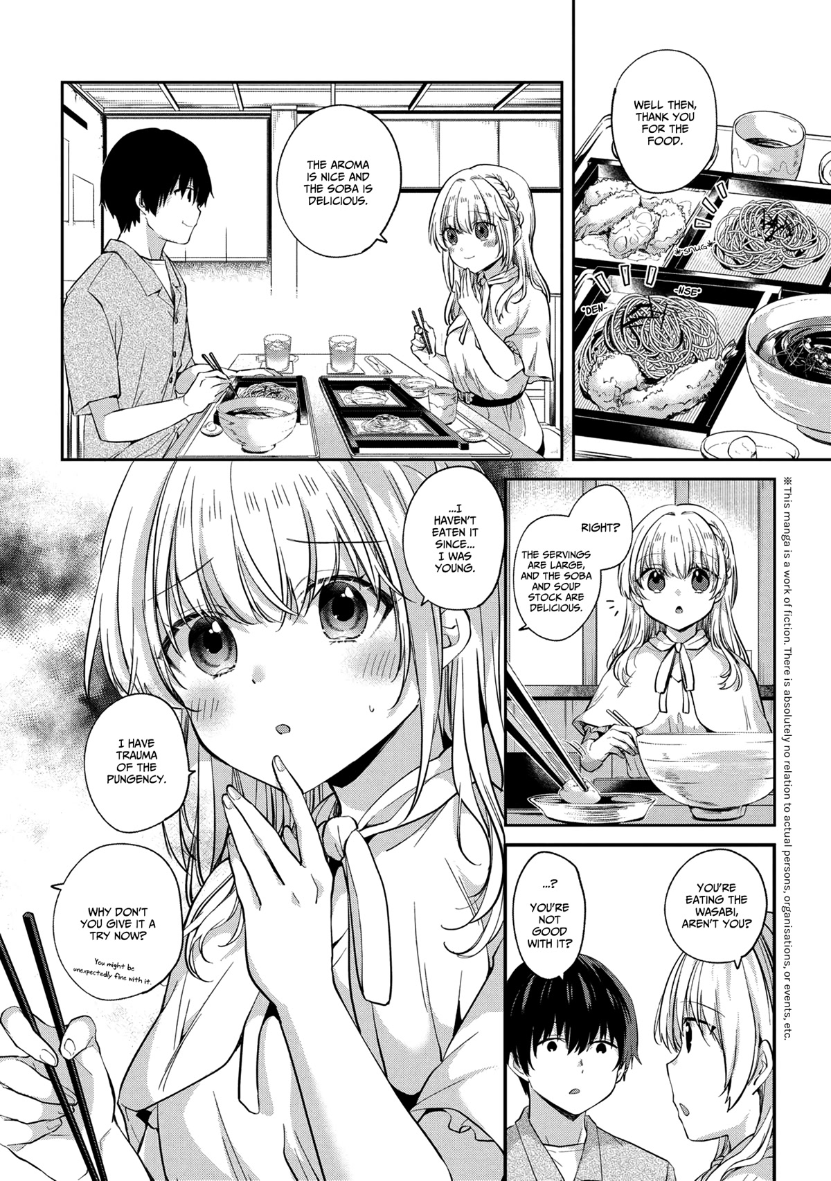 About that time I didn't want to have a matchmaking interview, so I set some impossible conditions and then my classmate showed up chapter 6.2 page 3