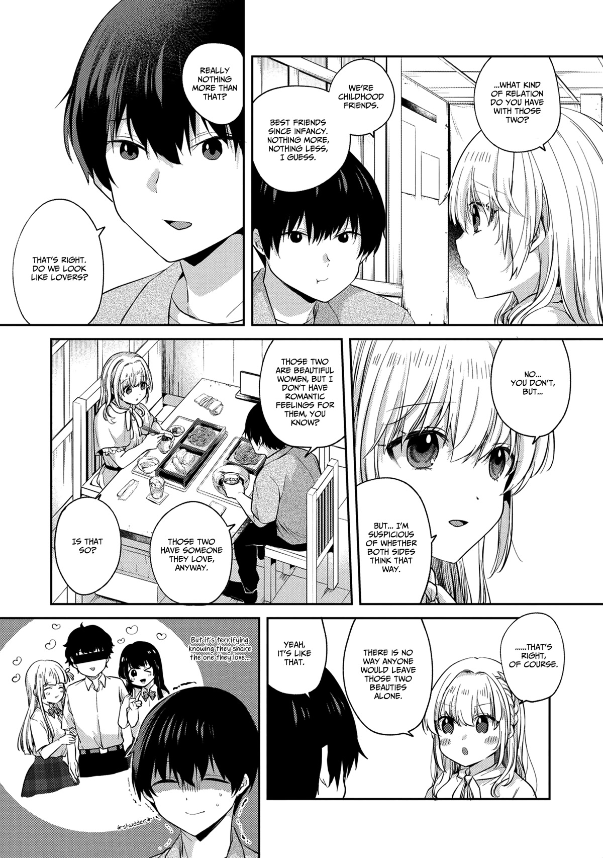 About that time I didn't want to have a matchmaking interview, so I set some impossible conditions and then my classmate showed up chapter 6.2 page 7