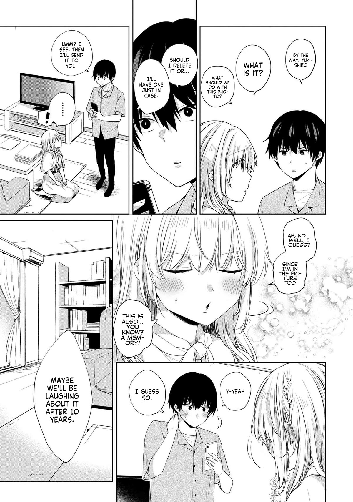 About that time I didn't want to have a matchmaking interview, so I set some impossible conditions and then my classmate showed up chapter 7 page 11