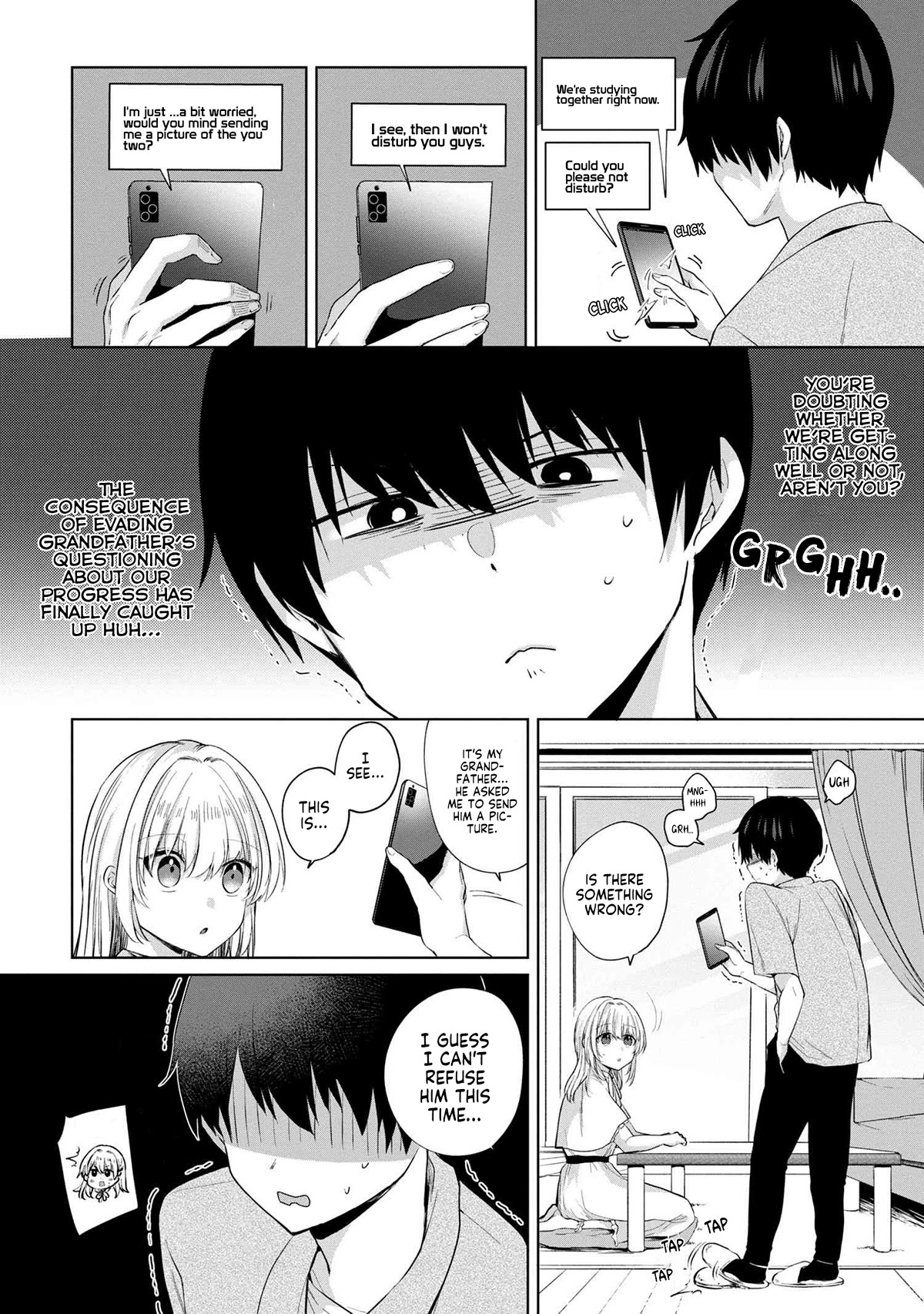 About that time I didn't want to have a matchmaking interview, so I set some impossible conditions and then my classmate showed up chapter 7 page 2