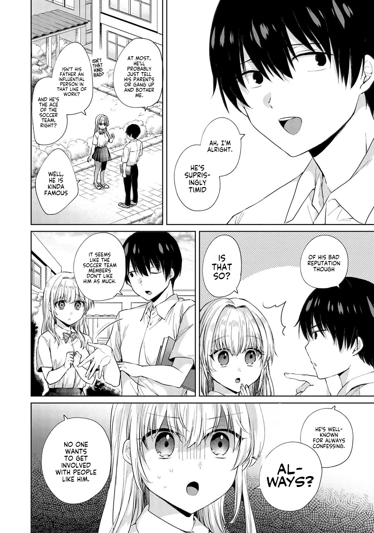 About that time I didn't want to have a matchmaking interview, so I set some impossible conditions and then my classmate showed up chapter 7 page 20