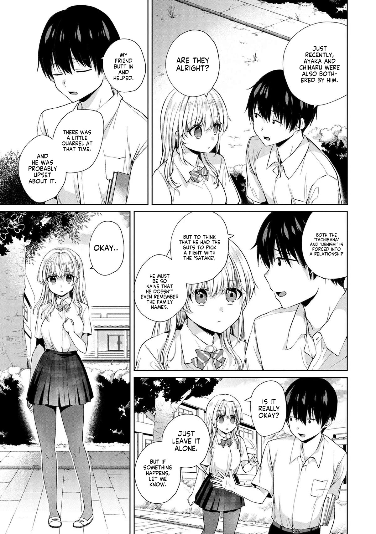 About that time I didn't want to have a matchmaking interview, so I set some impossible conditions and then my classmate showed up chapter 7 page 21