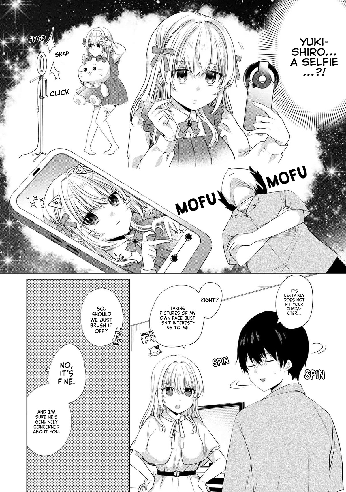 About that time I didn't want to have a matchmaking interview, so I set some impossible conditions and then my classmate showed up chapter 7 page 4