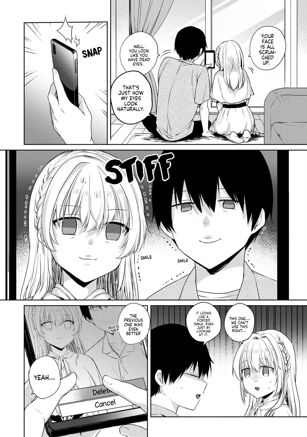 About that time I didn't want to have a matchmaking interview, so I set some impossible conditions and then my classmate showed up chapter 7 page 6