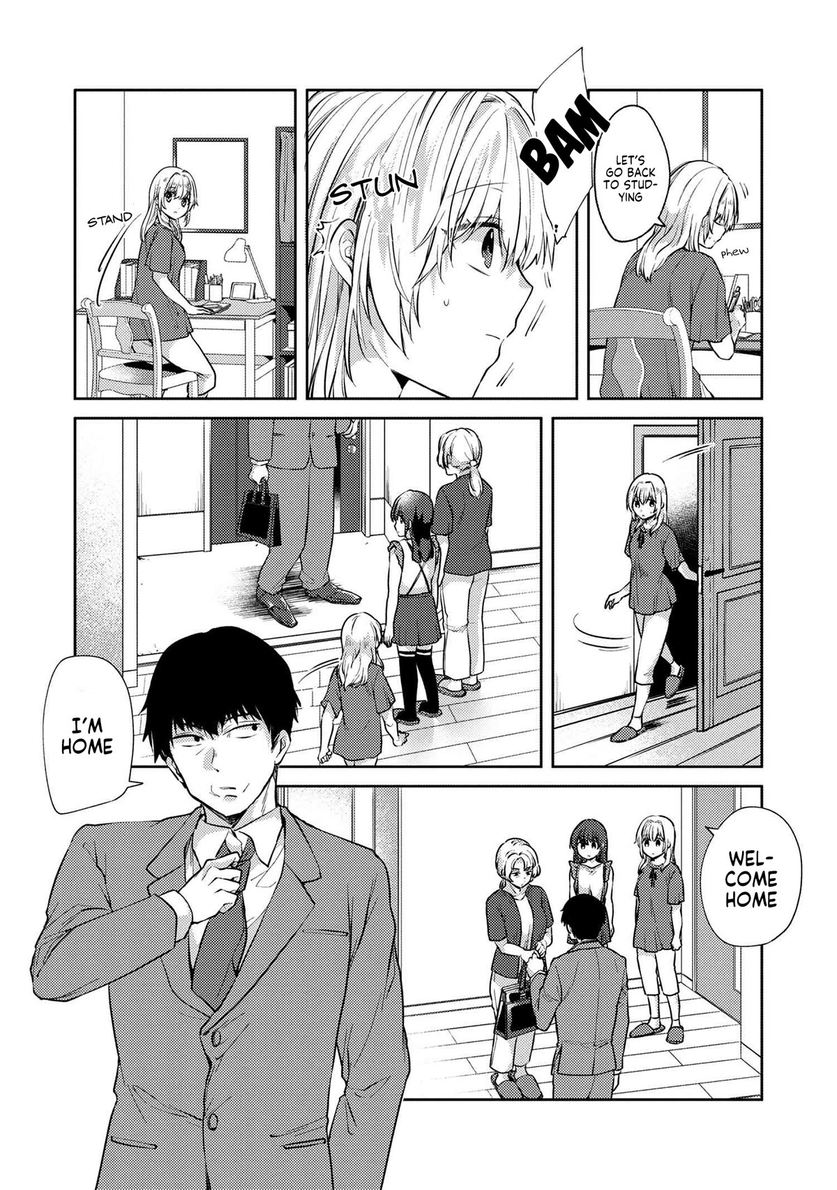 About that time I didn't want to have a matchmaking interview, so I set some impossible conditions and then my classmate showed up chapter 8.2 page 6