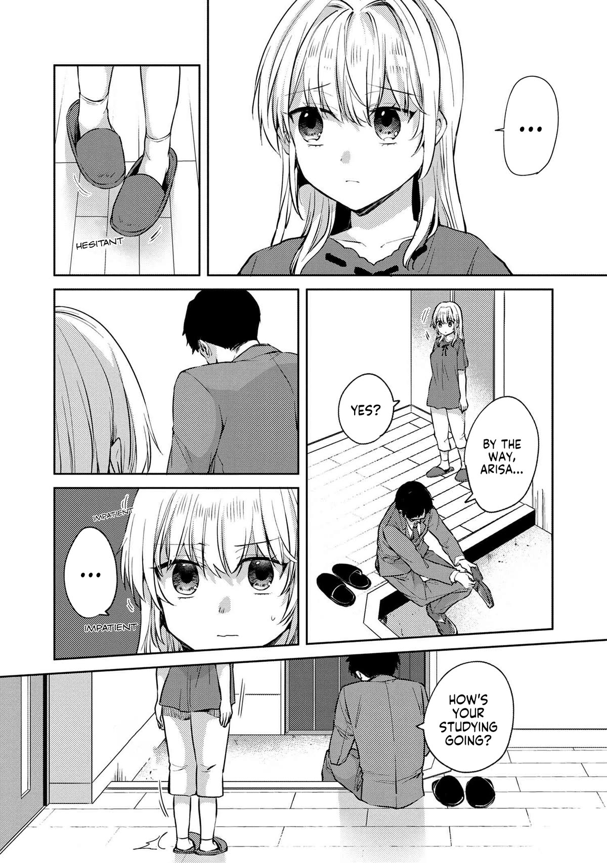 About that time I didn't want to have a matchmaking interview, so I set some impossible conditions and then my classmate showed up chapter 8.2 page 7