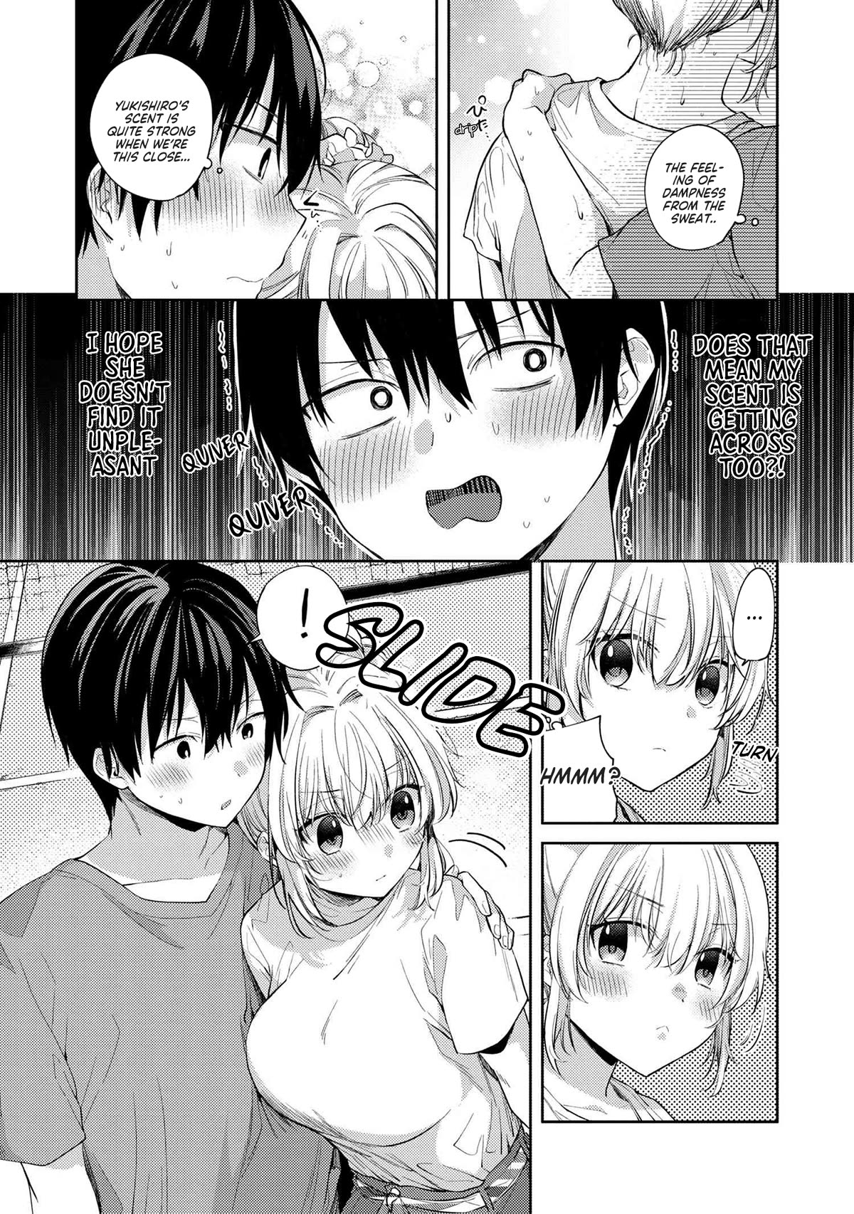 About that time I didn't want to have a matchmaking interview, so I set some impossible conditions and then my classmate showed up chapter 9.1 page 13