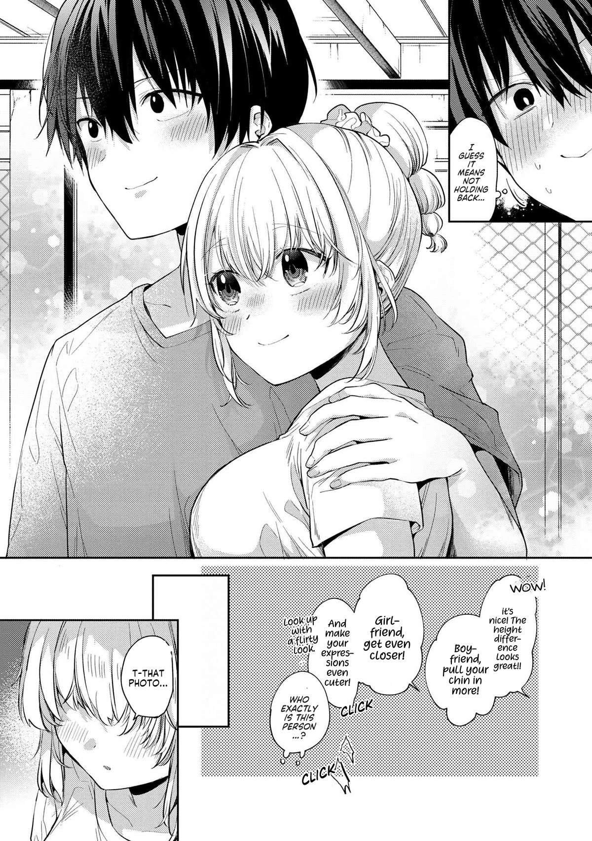 About that time I didn't want to have a matchmaking interview, so I set some impossible conditions and then my classmate showed up chapter 9.1 page 14