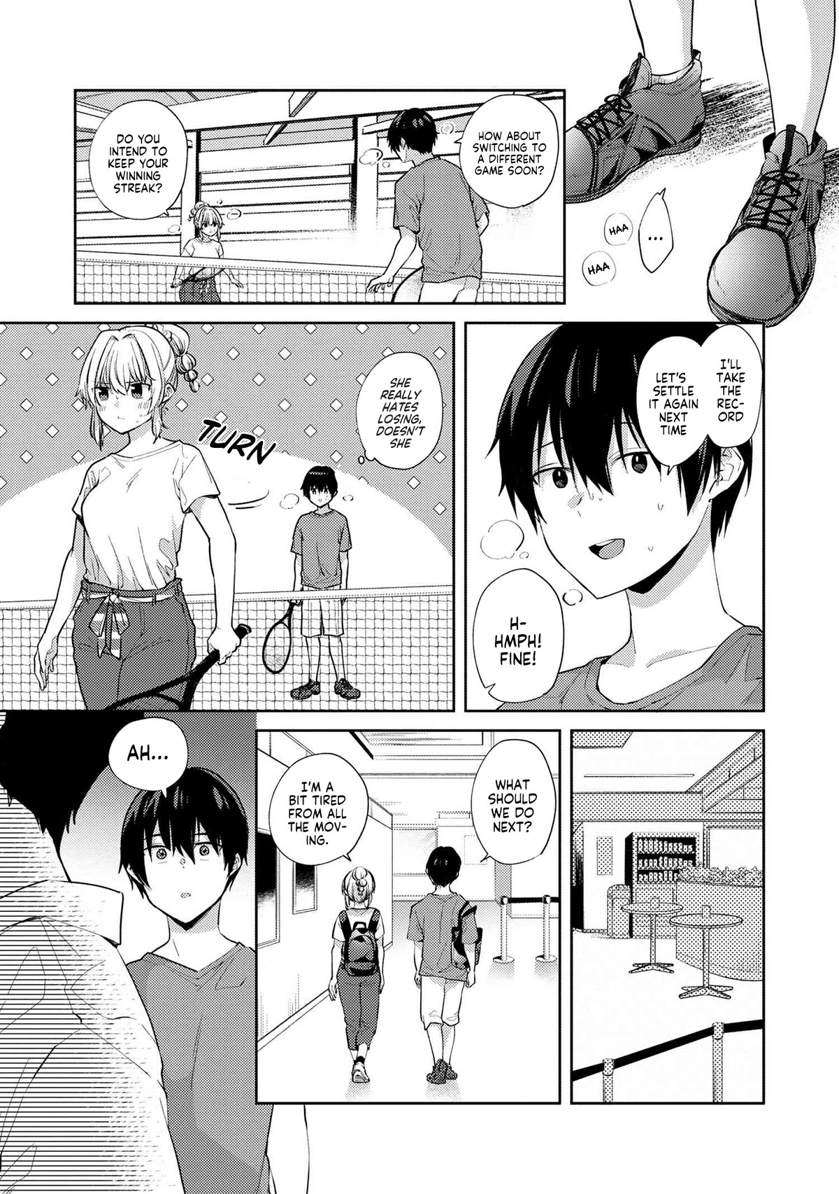 About that time I didn't want to have a matchmaking interview, so I set some impossible conditions and then my classmate showed up chapter 9.1 page 16