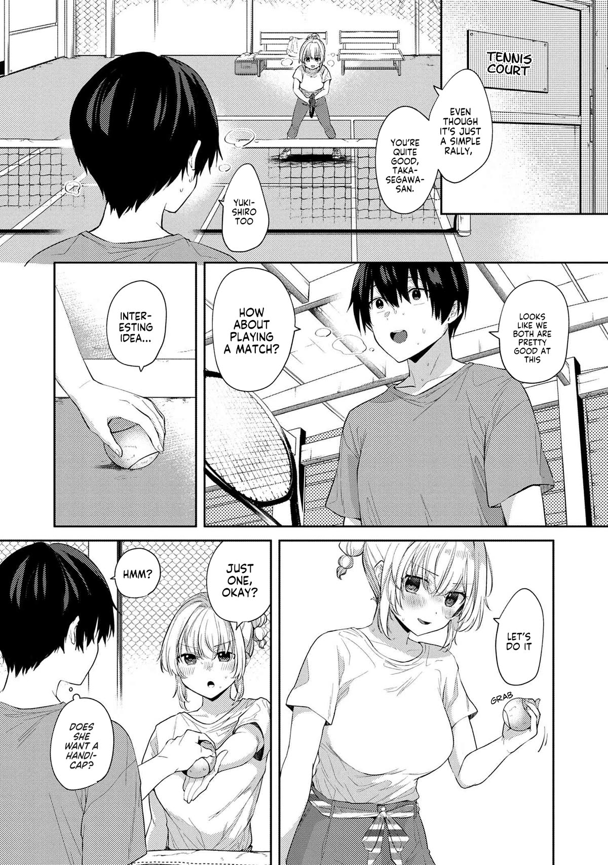 About that time I didn't want to have a matchmaking interview, so I set some impossible conditions and then my classmate showed up chapter 9.1 page 5