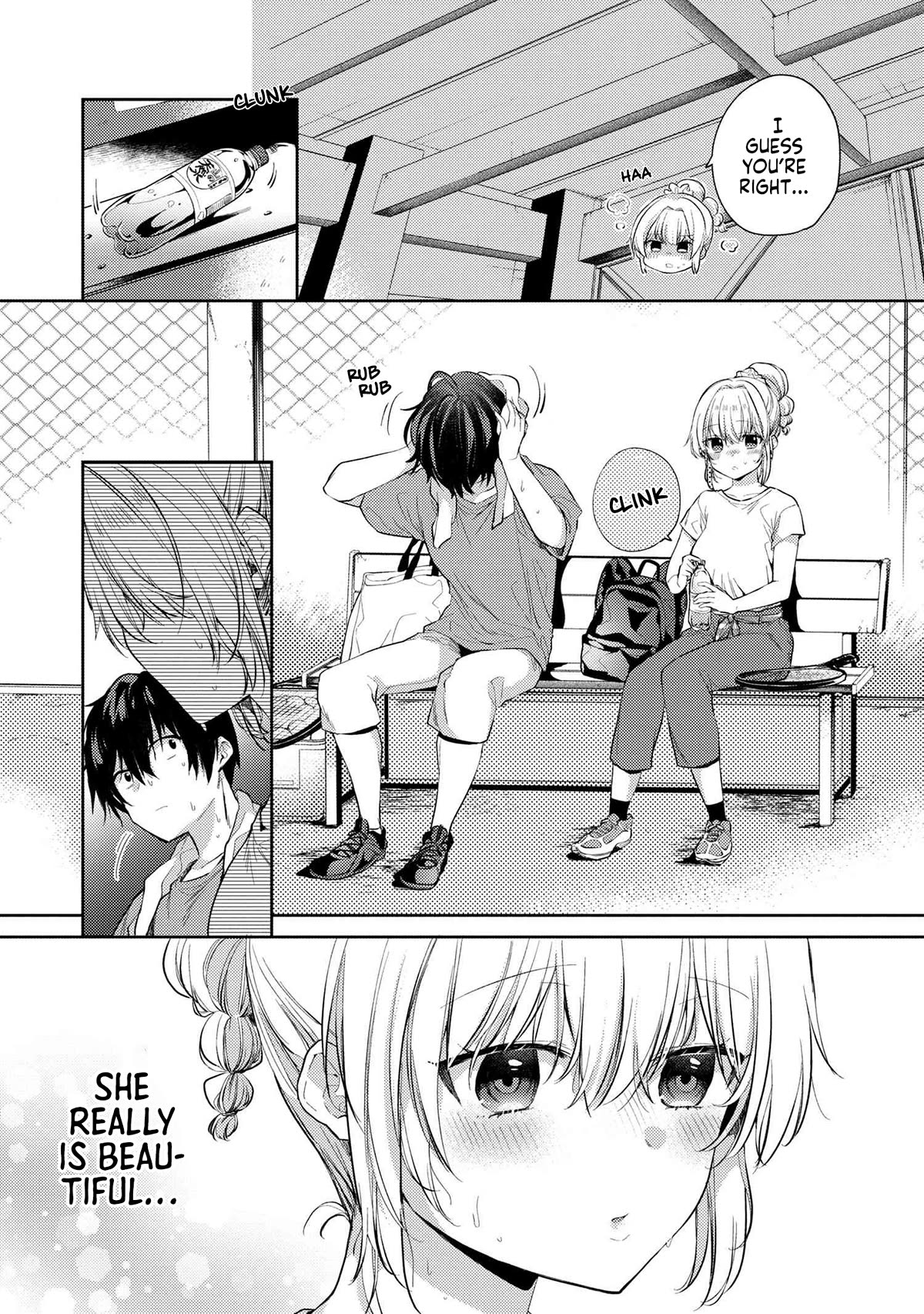 About that time I didn't want to have a matchmaking interview, so I set some impossible conditions and then my classmate showed up chapter 9.1 page 8