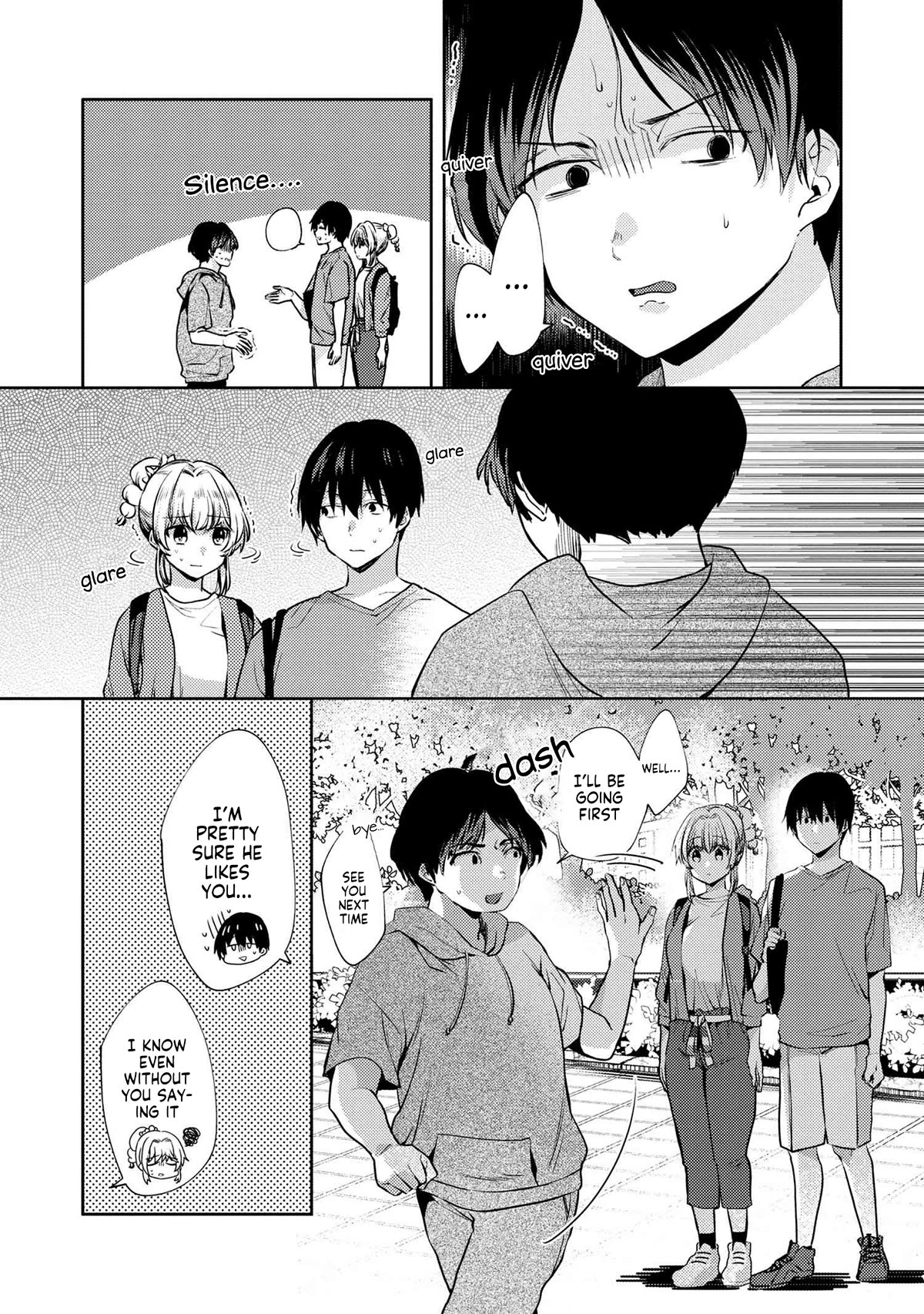 About that time I didn't want to have a matchmaking interview, so I set some impossible conditions and then my classmate showed up chapter 9.2 page 16