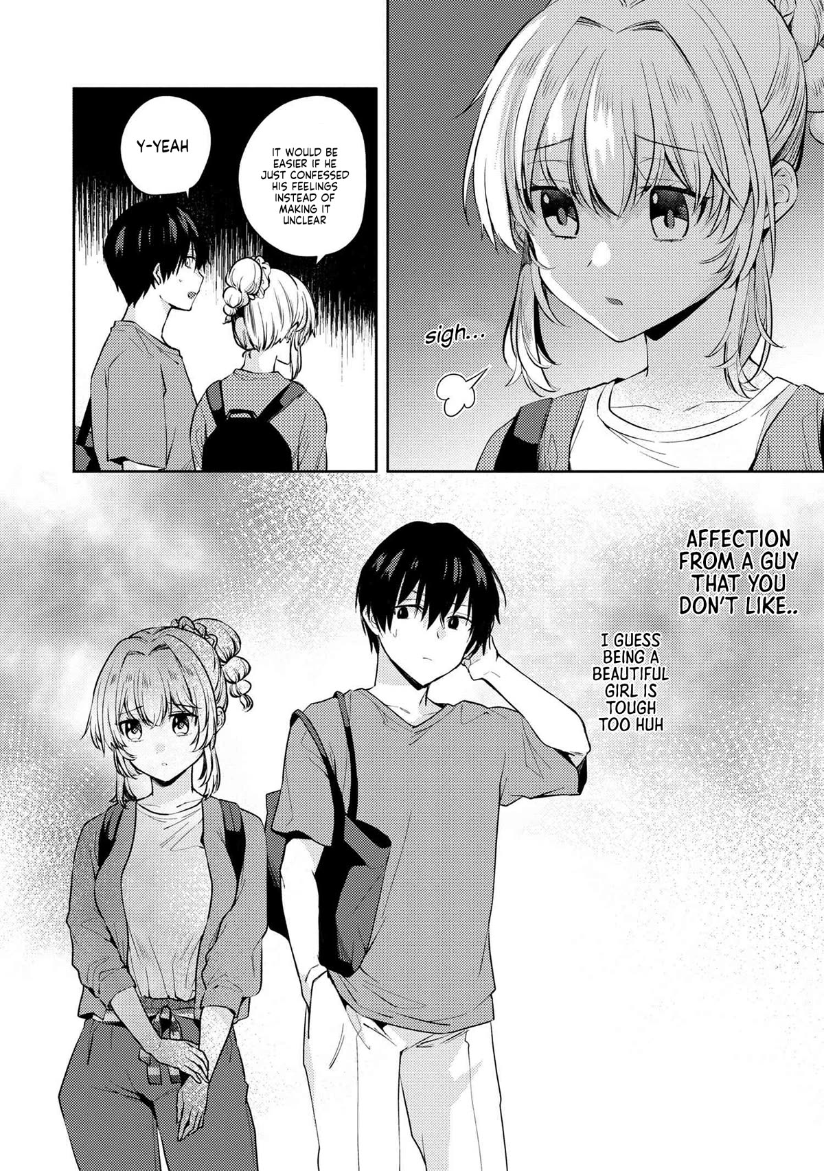 About that time I didn't want to have a matchmaking interview, so I set some impossible conditions and then my classmate showed up chapter 9.2 page 17