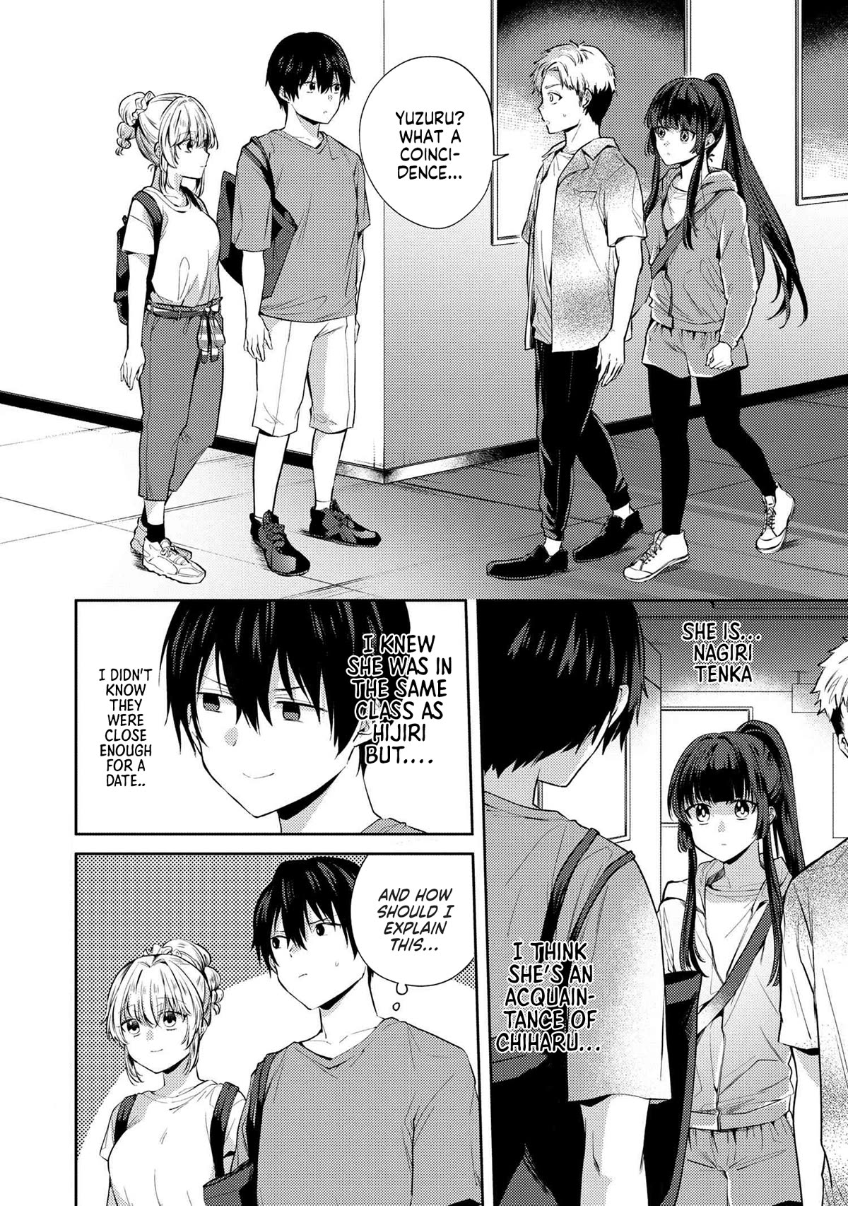 About that time I didn't want to have a matchmaking interview, so I set some impossible conditions and then my classmate showed up chapter 9.2 page 2