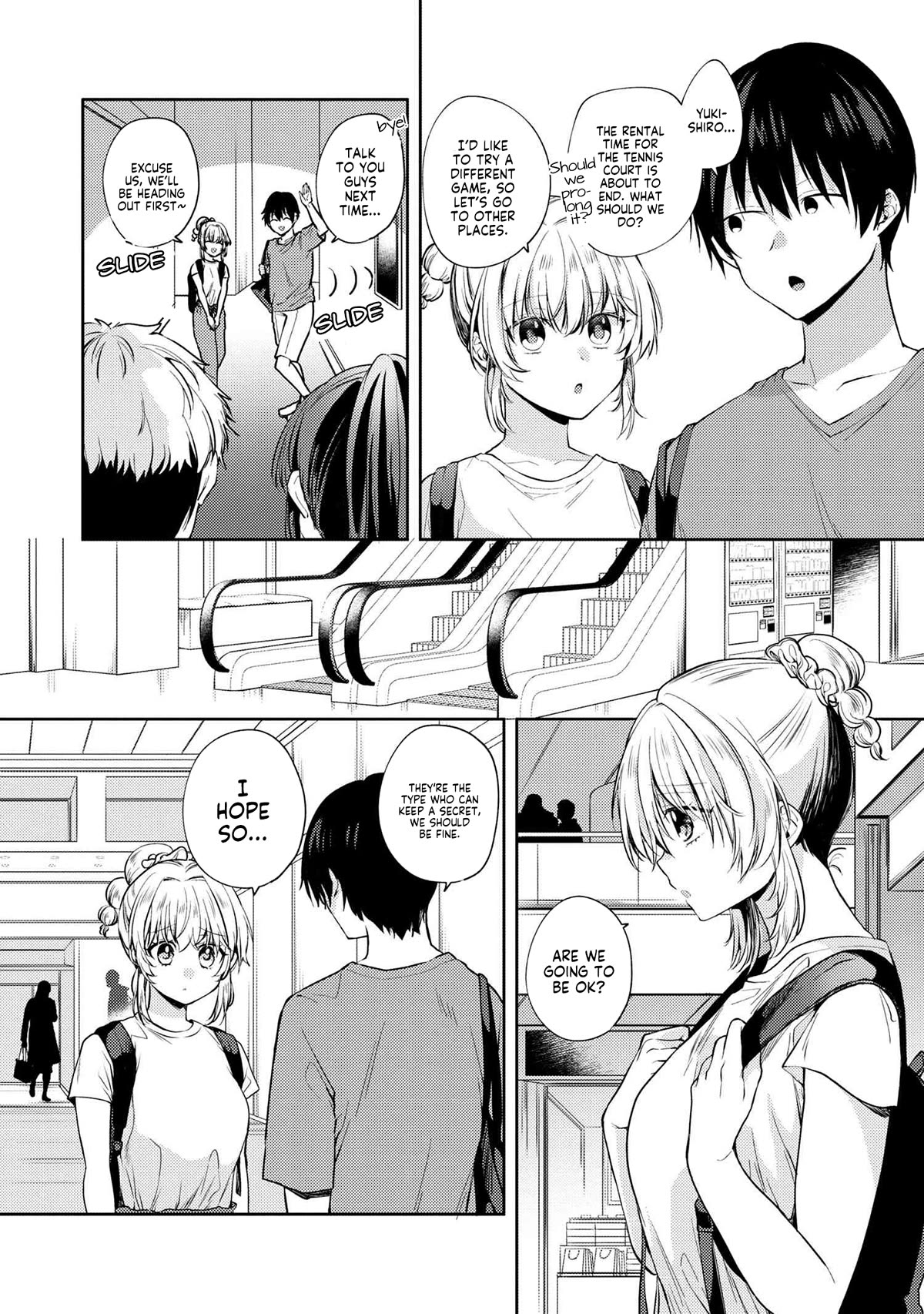 About that time I didn't want to have a matchmaking interview, so I set some impossible conditions and then my classmate showed up chapter 9.2 page 6