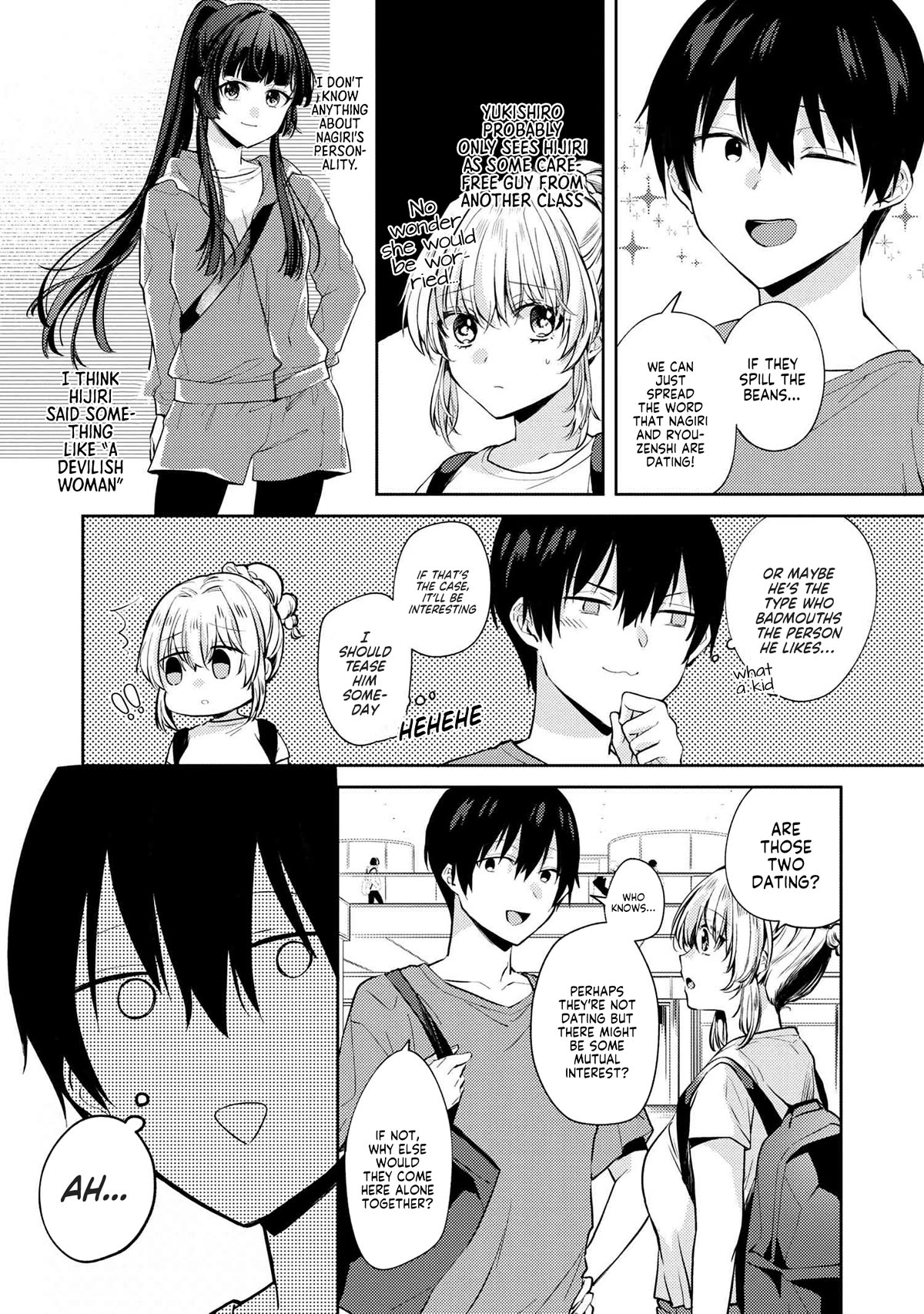 About that time I didn't want to have a matchmaking interview, so I set some impossible conditions and then my classmate showed up chapter 9.2 page 7