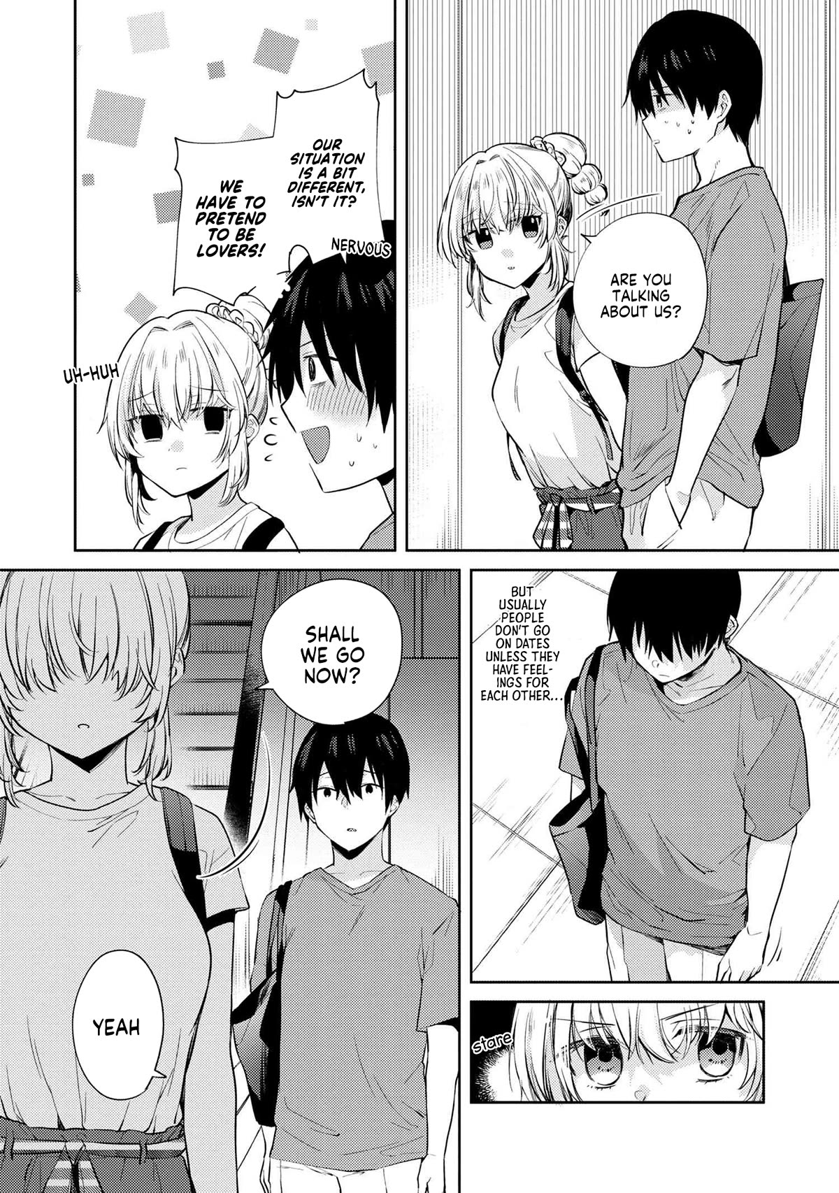 About that time I didn't want to have a matchmaking interview, so I set some impossible conditions and then my classmate showed up chapter 9.2 page 8