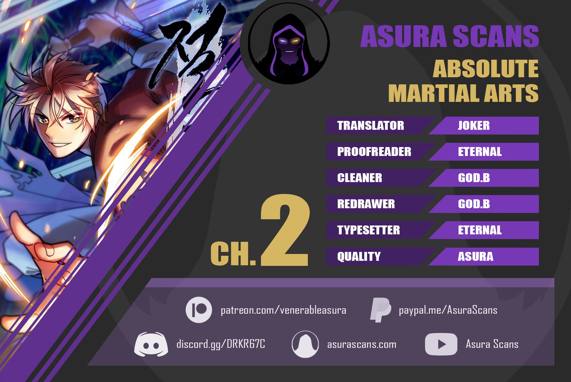 Absolute Martial Arts chapter 2 page 1