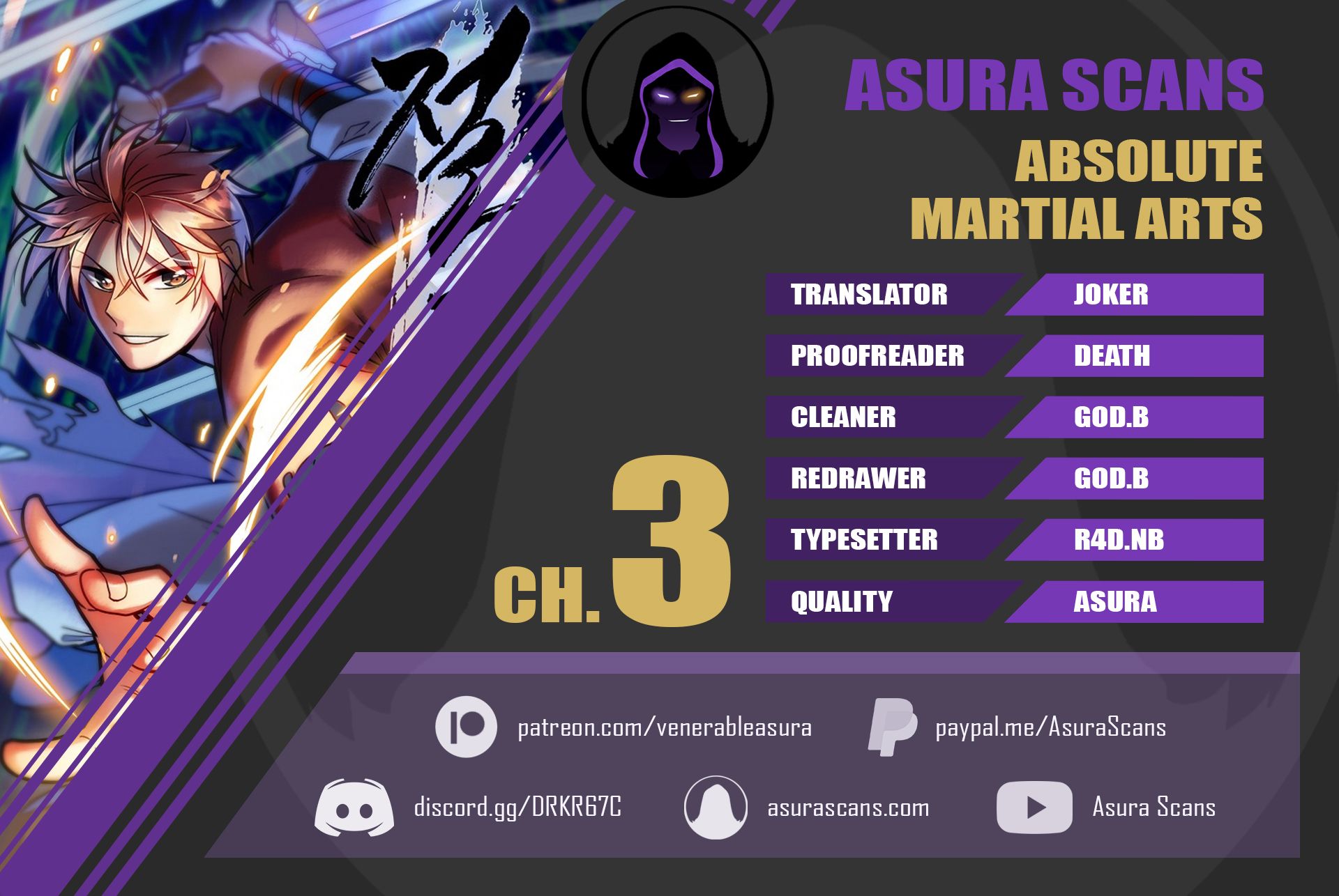 Absolute Martial Arts chapter 3 page 1