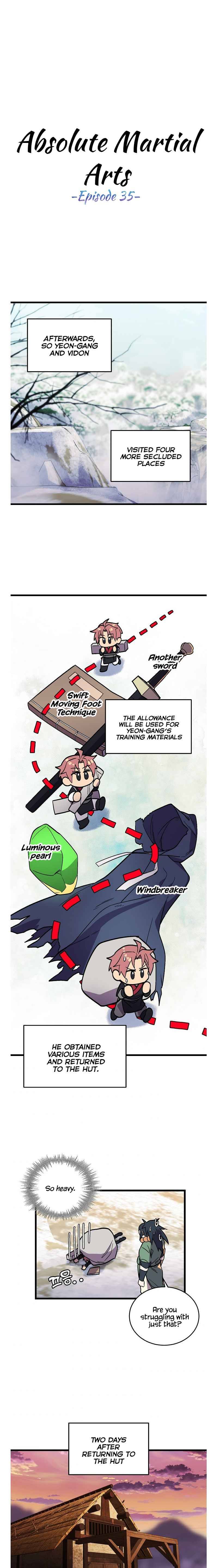 Absolute Martial Arts chapter 35 page 1