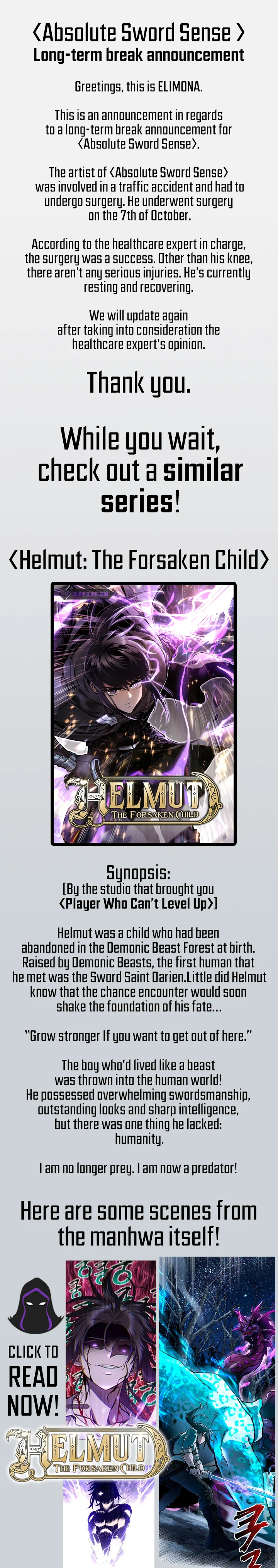 Absolute Sword Sense chapter 21.5 page 1