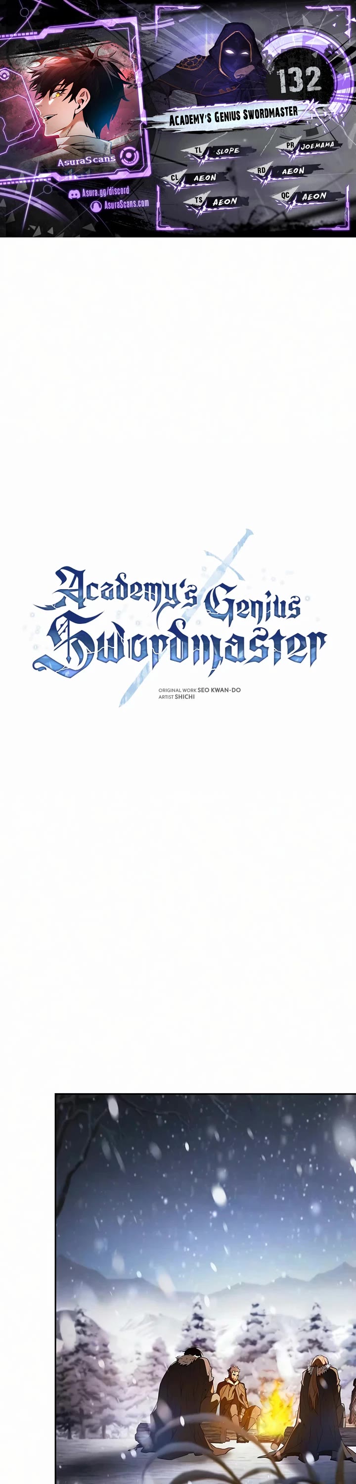 Academy’s Genius Swordmaster chapter 132 page 1