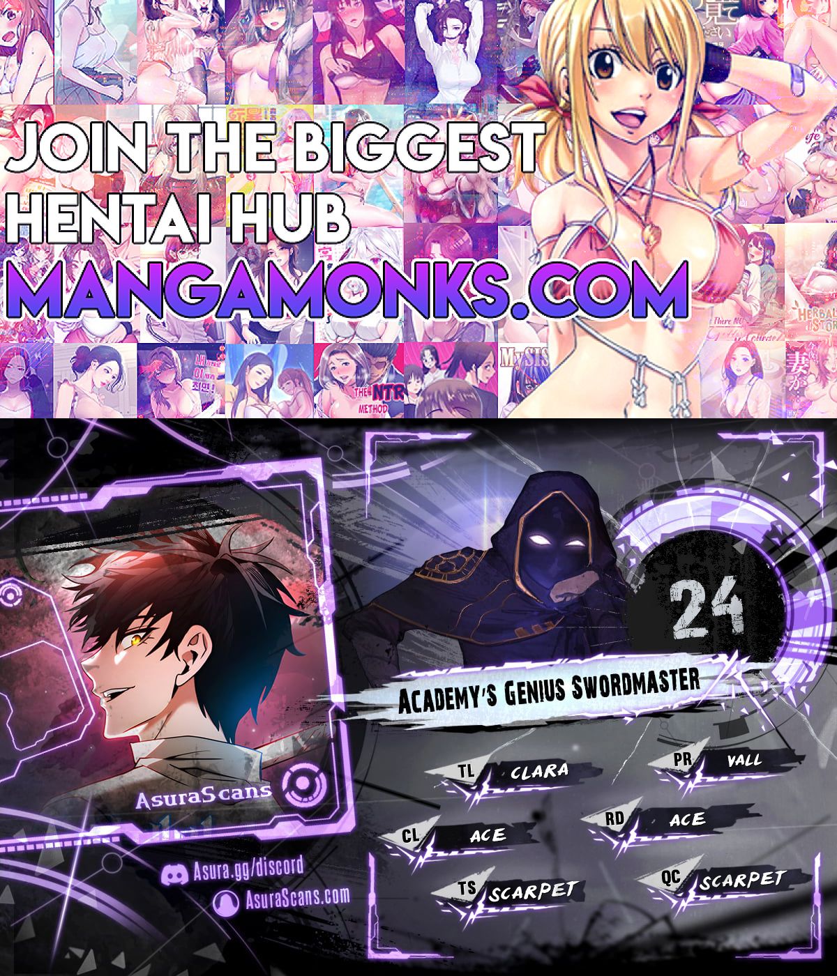 Academy’s Genius Swordmaster chapter 24 page 1