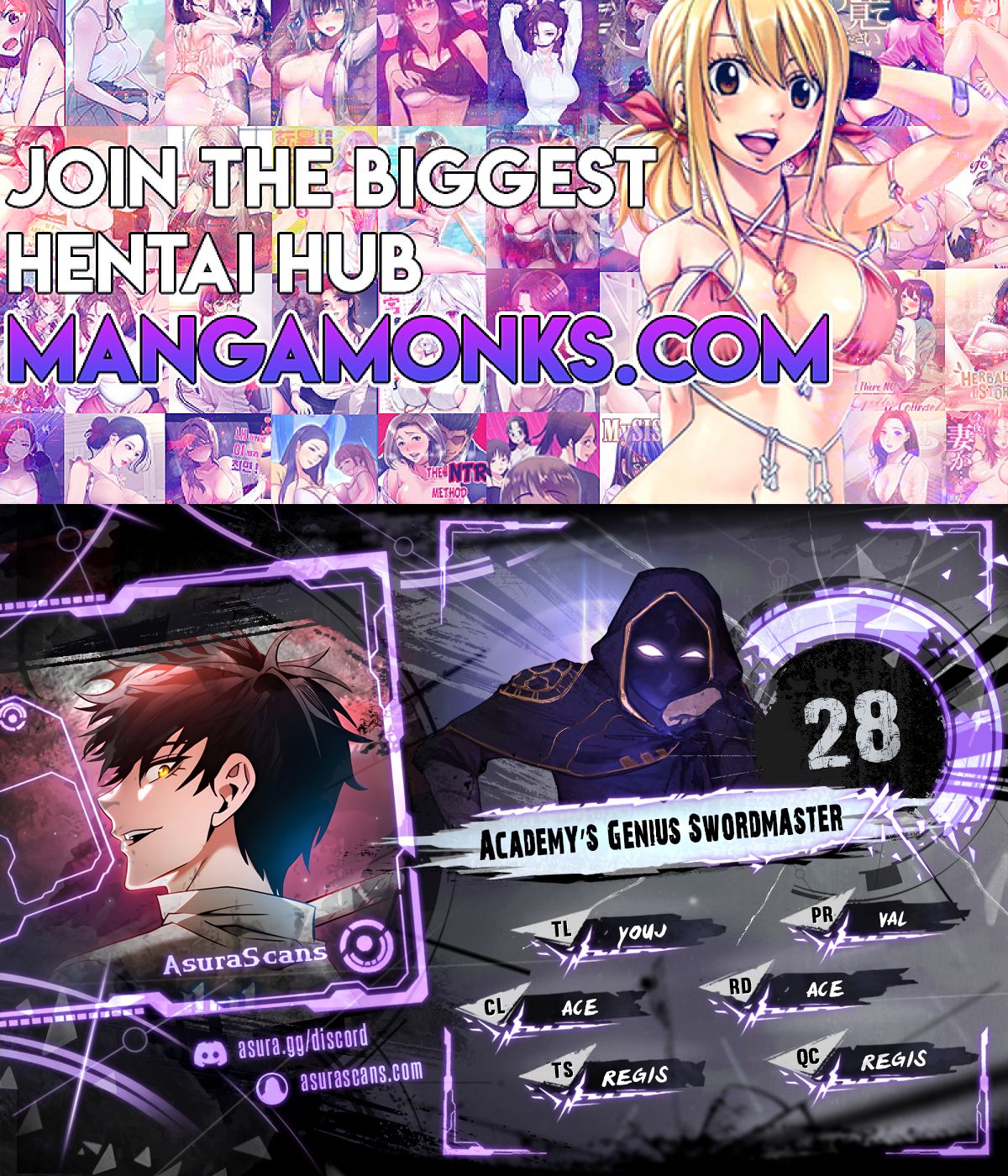 Academy’s Genius Swordmaster chapter 28 page 1