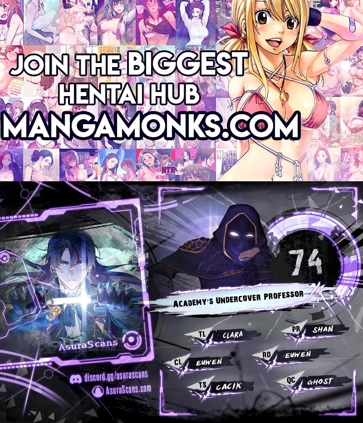 Academy’s Undercover Professor chapter 74 page 1